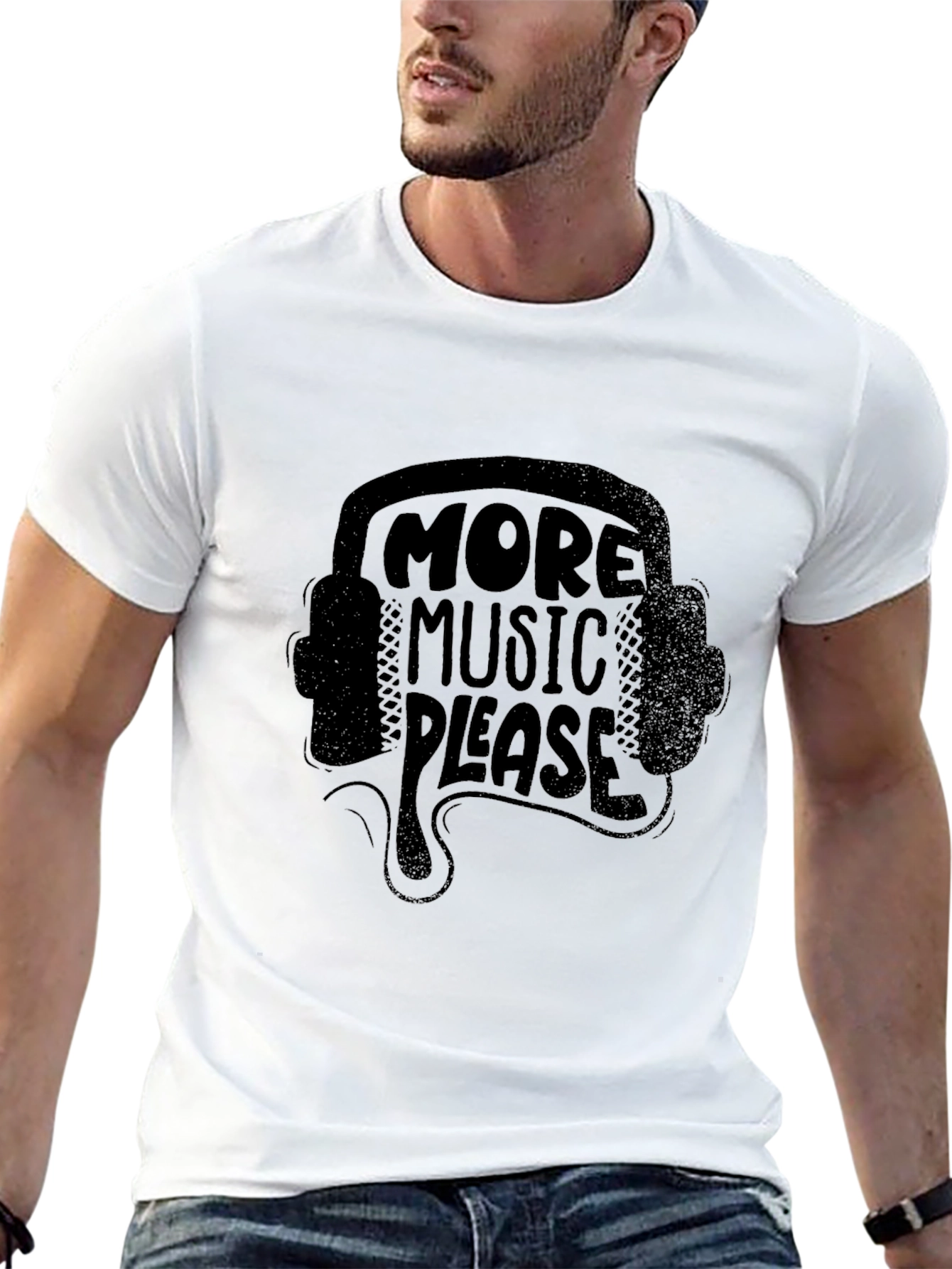 More Music Please Graphic T-Shirt