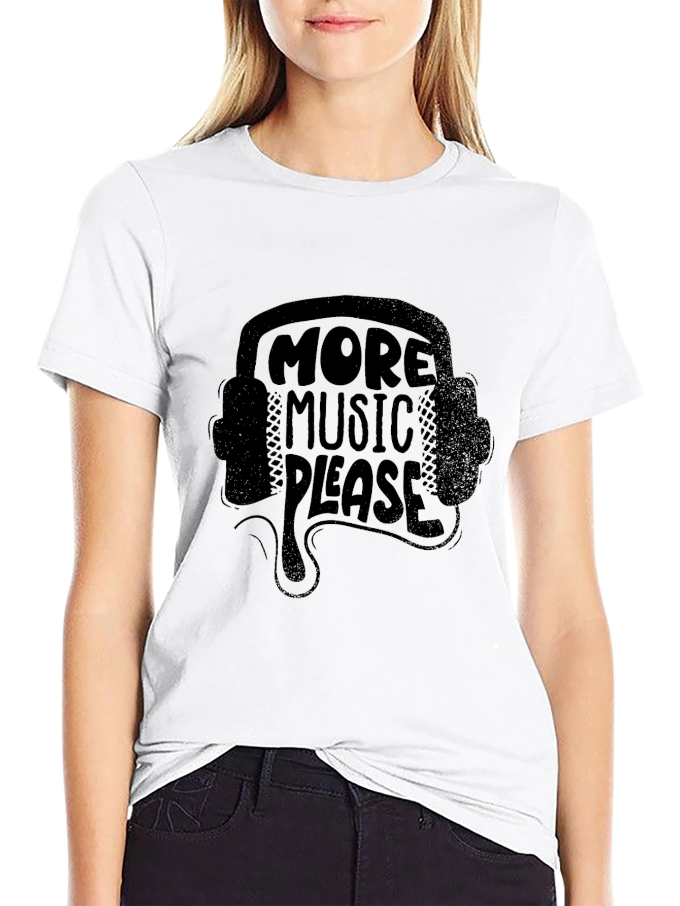 More Music Please Graphic T-Shirt