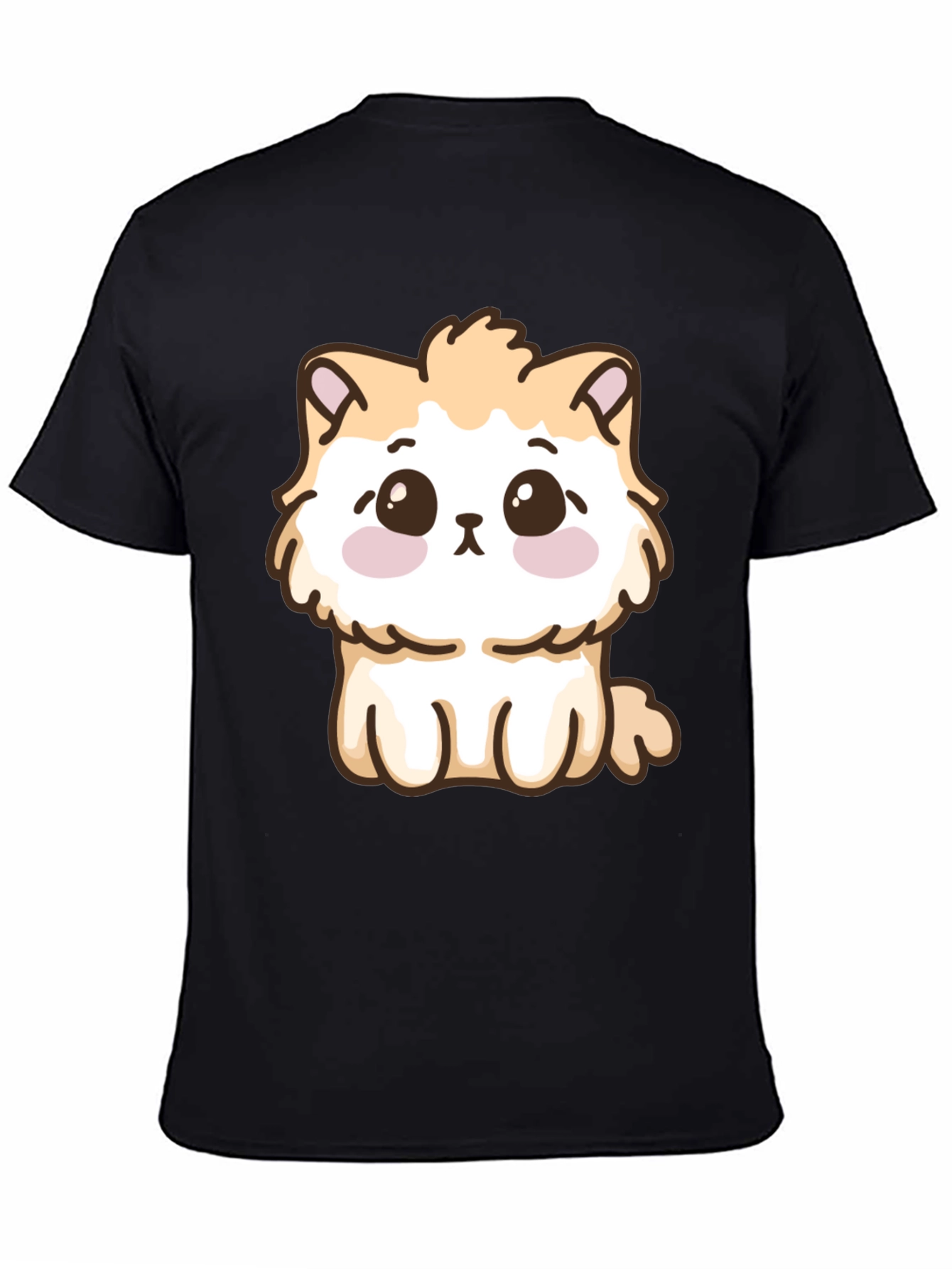Cute Kawaii Cat T-Shirt - Soft Graphic Tee