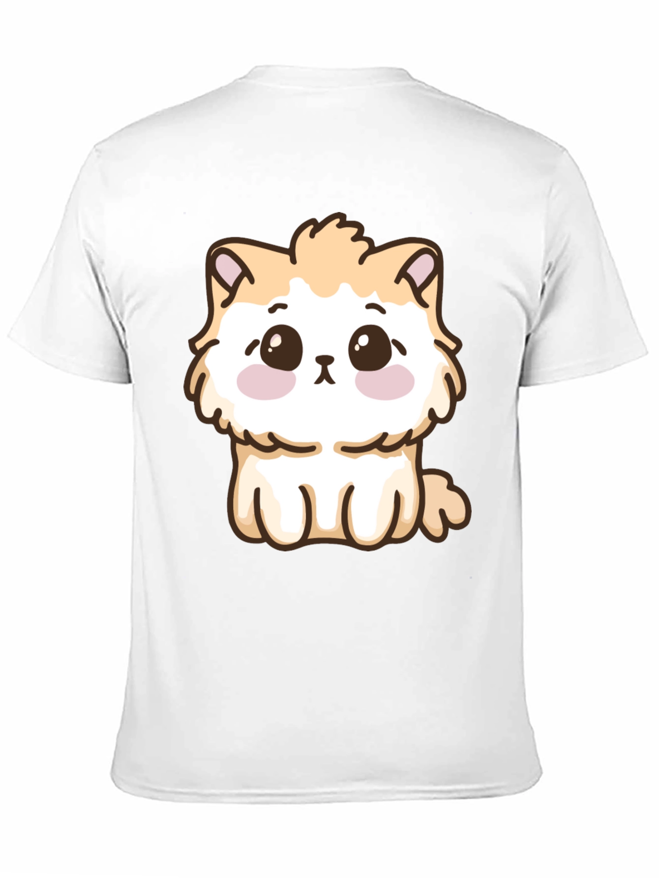 Cute Kawaii Cat T-Shirt - Soft Graphic Tee