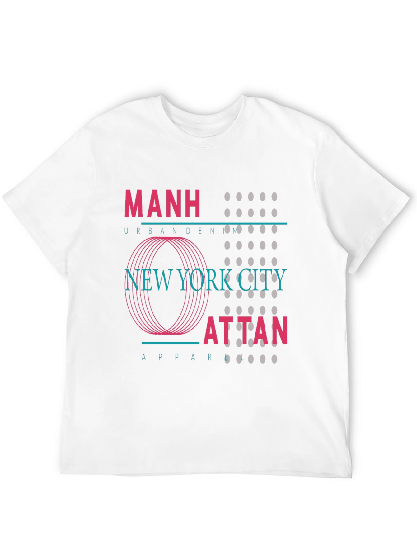 Manhattan New York City Graphic T-Shirt