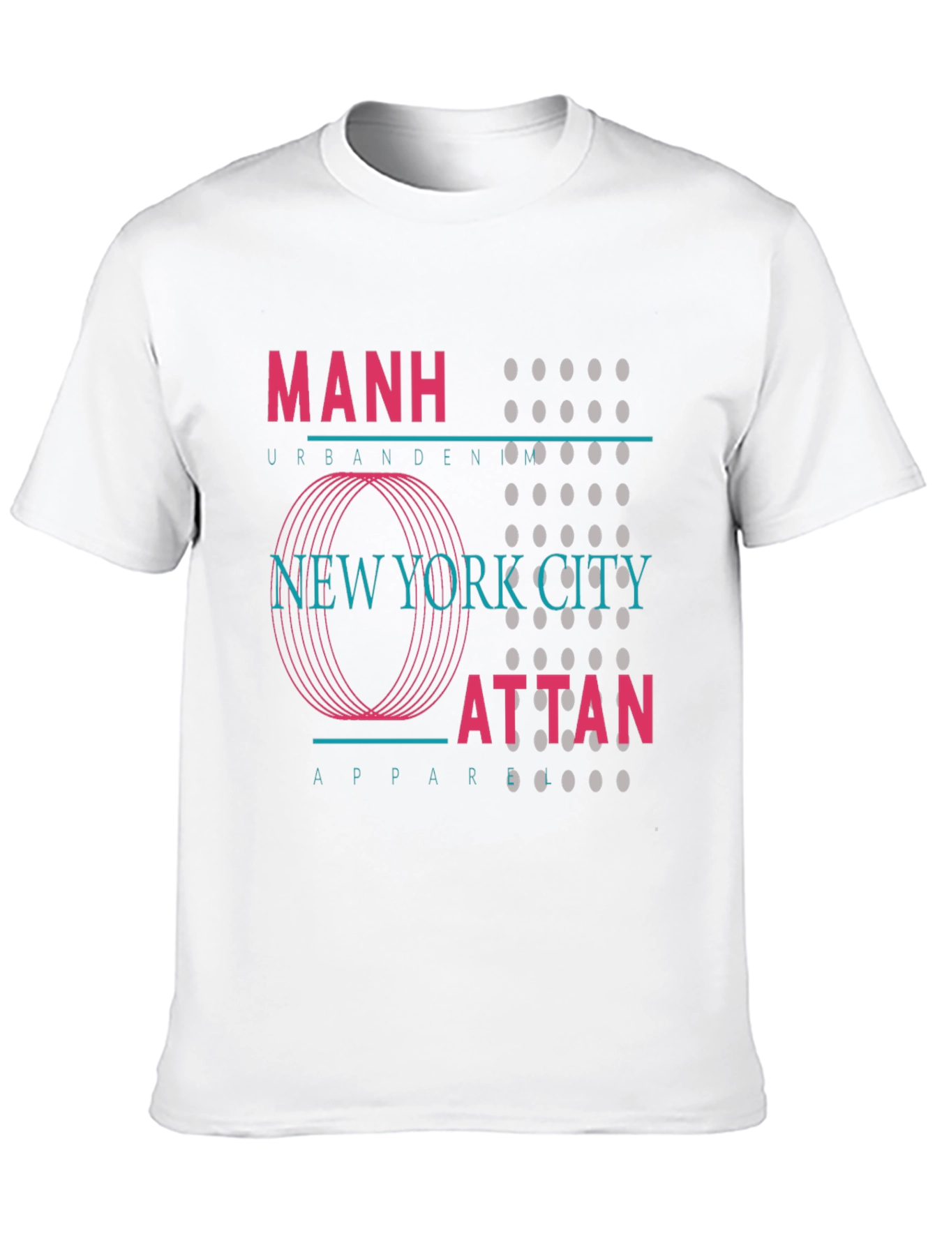 Manhattan New York City Graphic T-Shirt