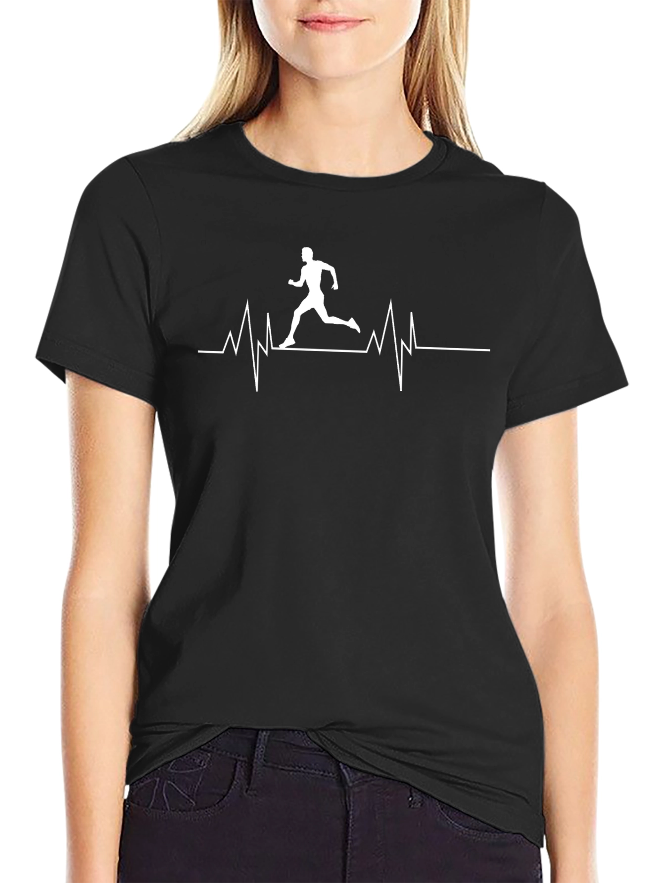 Runners Pulse Black T-Shirt