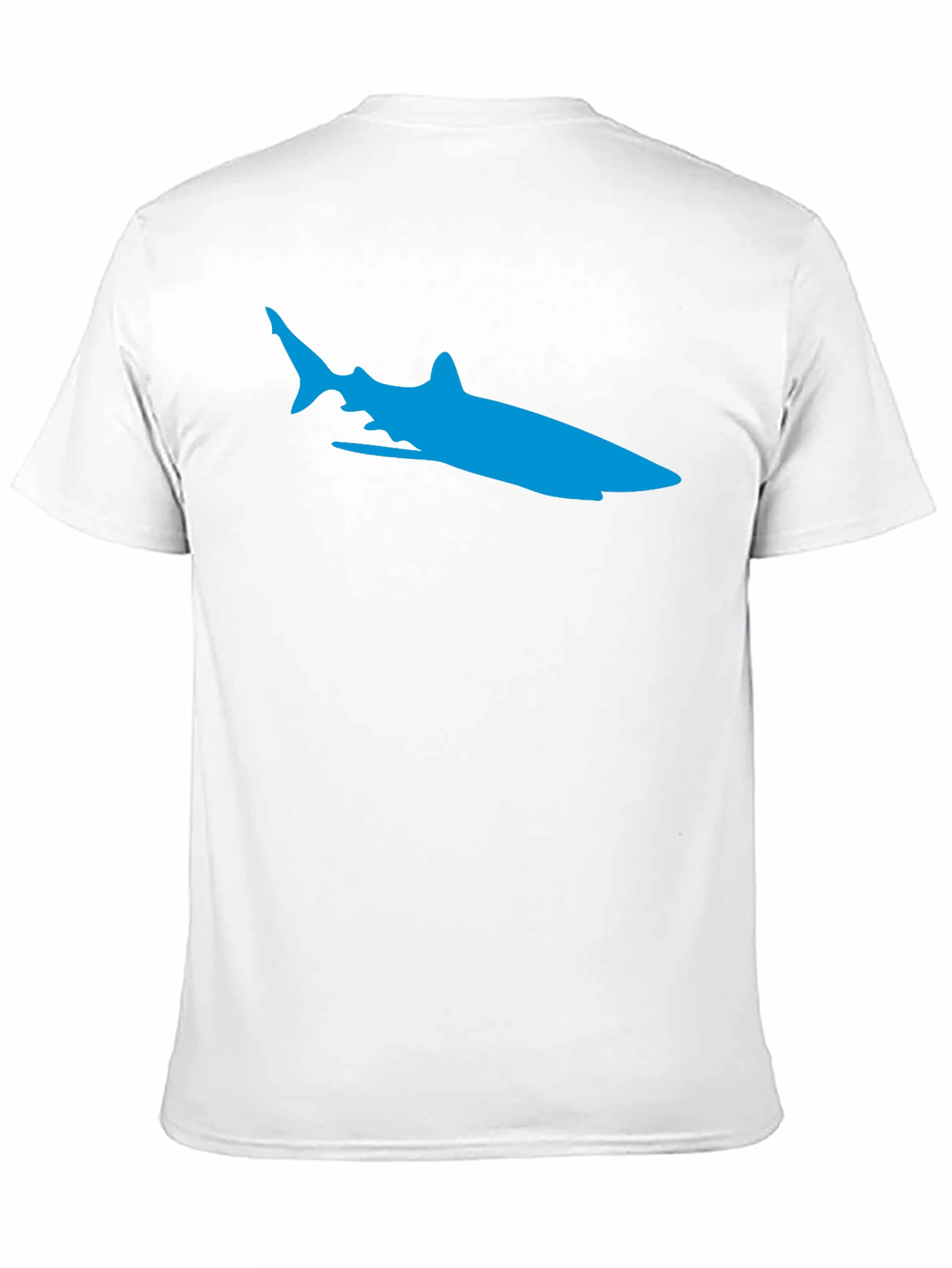 Cool Blue Shark Graphic T-Shirt