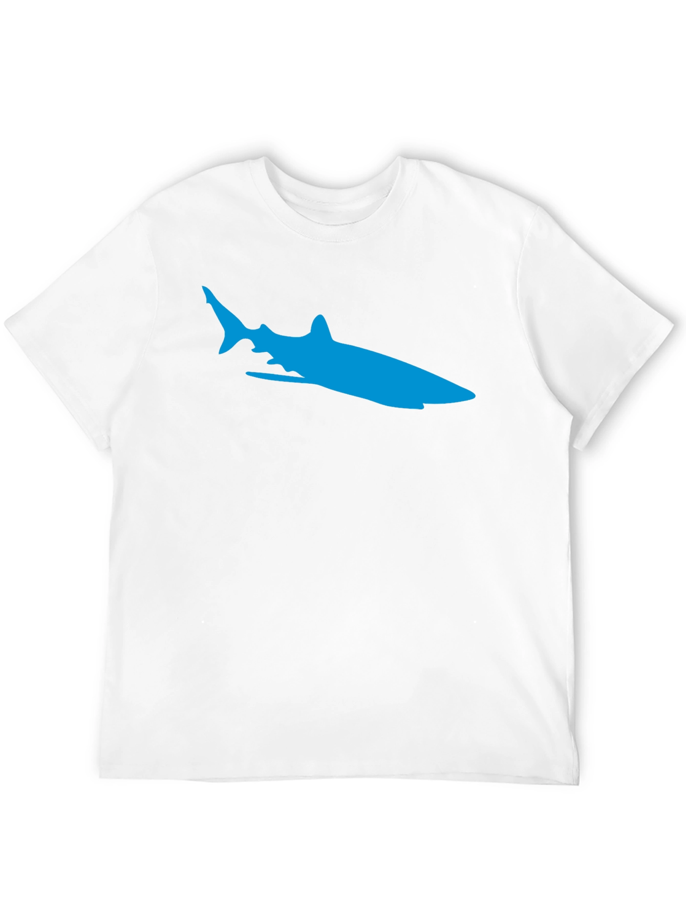 Cool Blue Shark Graphic T-Shirt