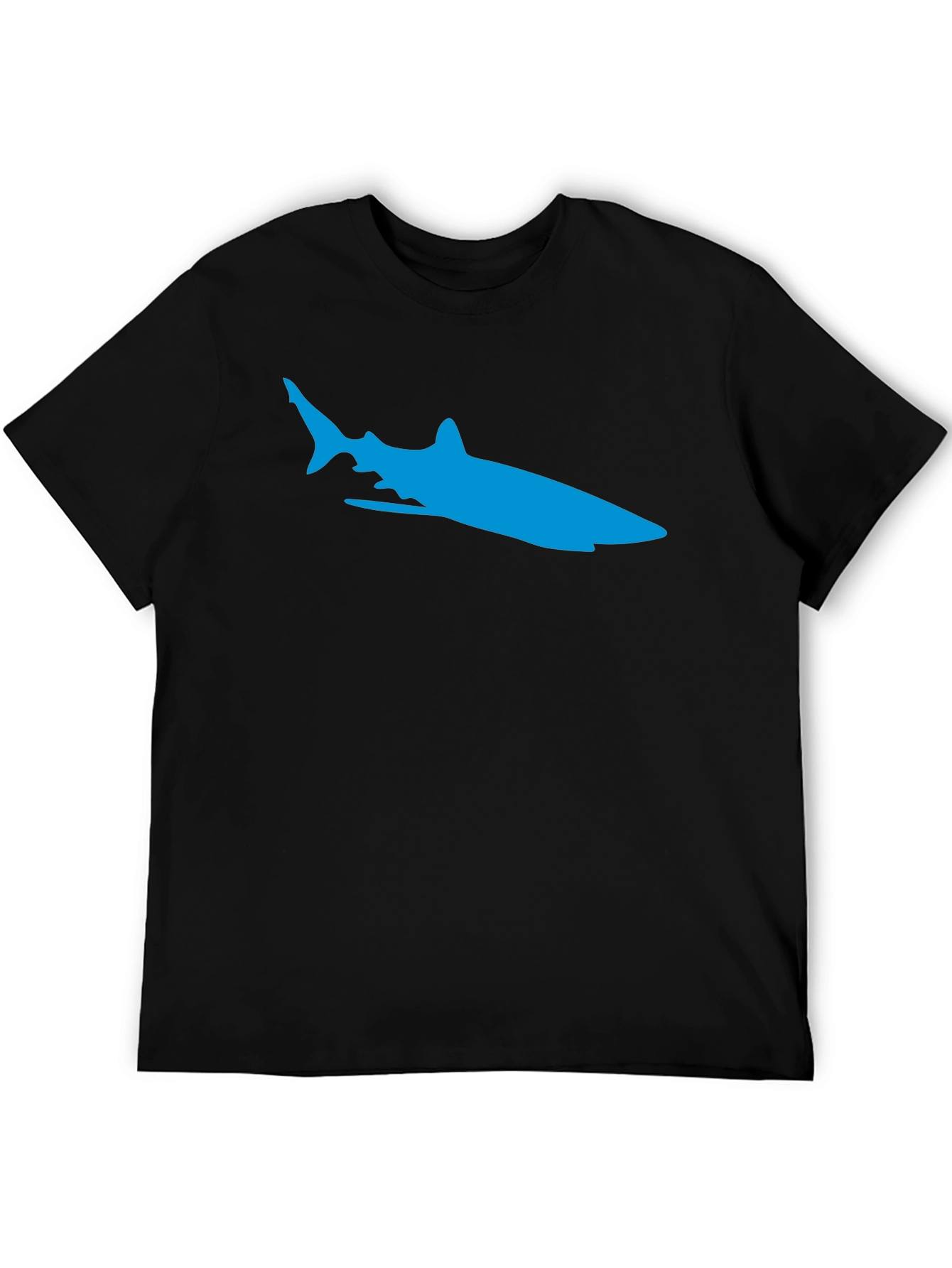 Cool Blue Shark Graphic T-Shirt