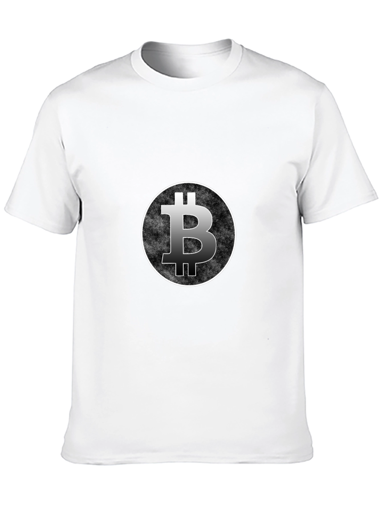 Bitcoin Logo Black T-Shirt Crypto Currency Tee