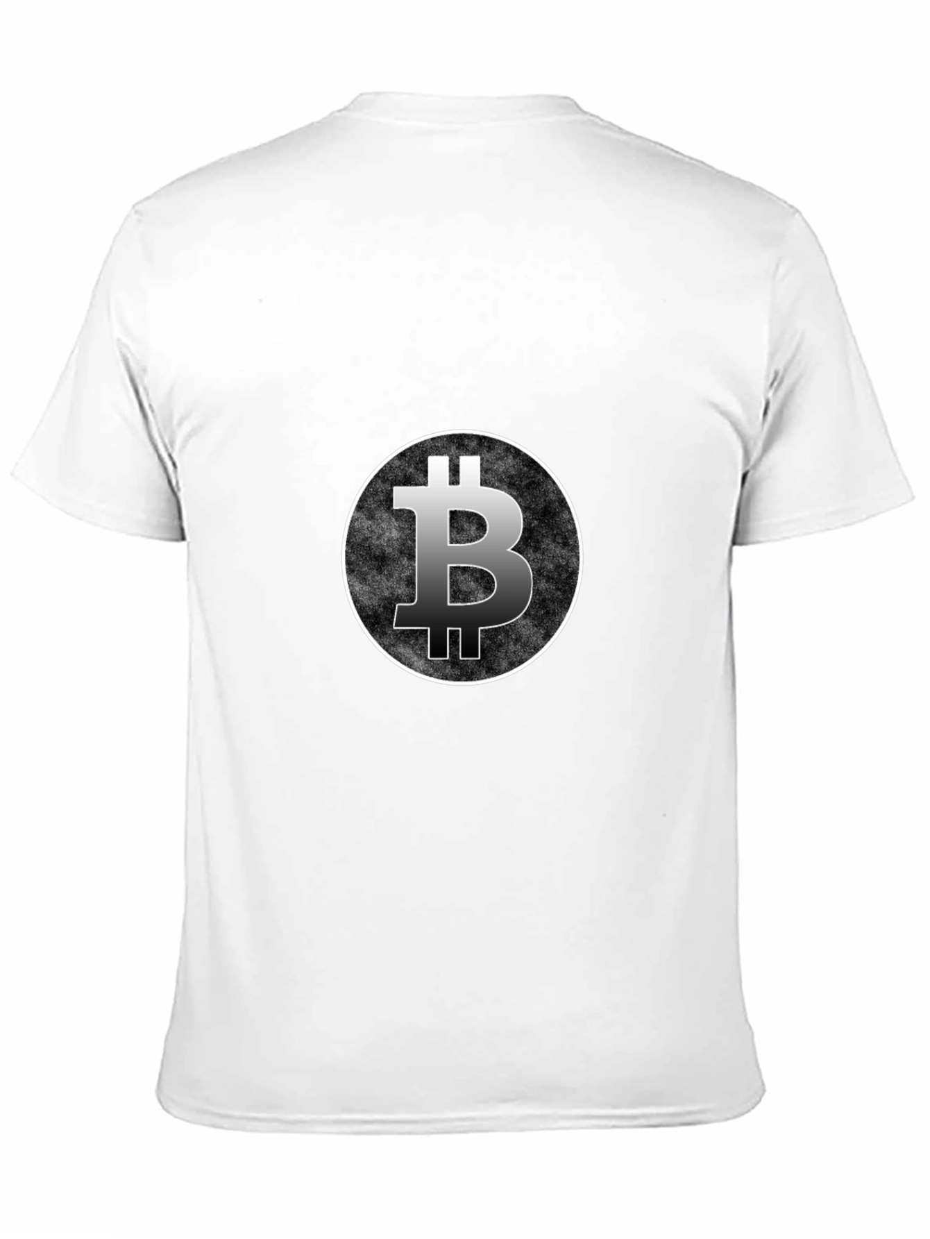 Bitcoin Logo Black T-Shirt Crypto Currency Tee