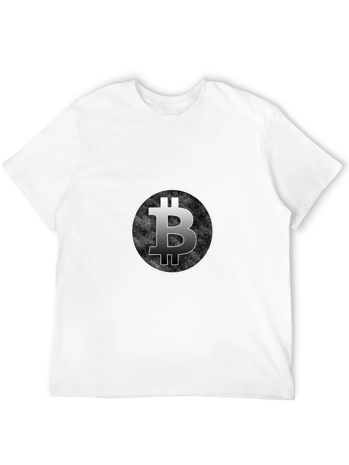 Bitcoin Logo Black T-Shirt Crypto Currency Tee