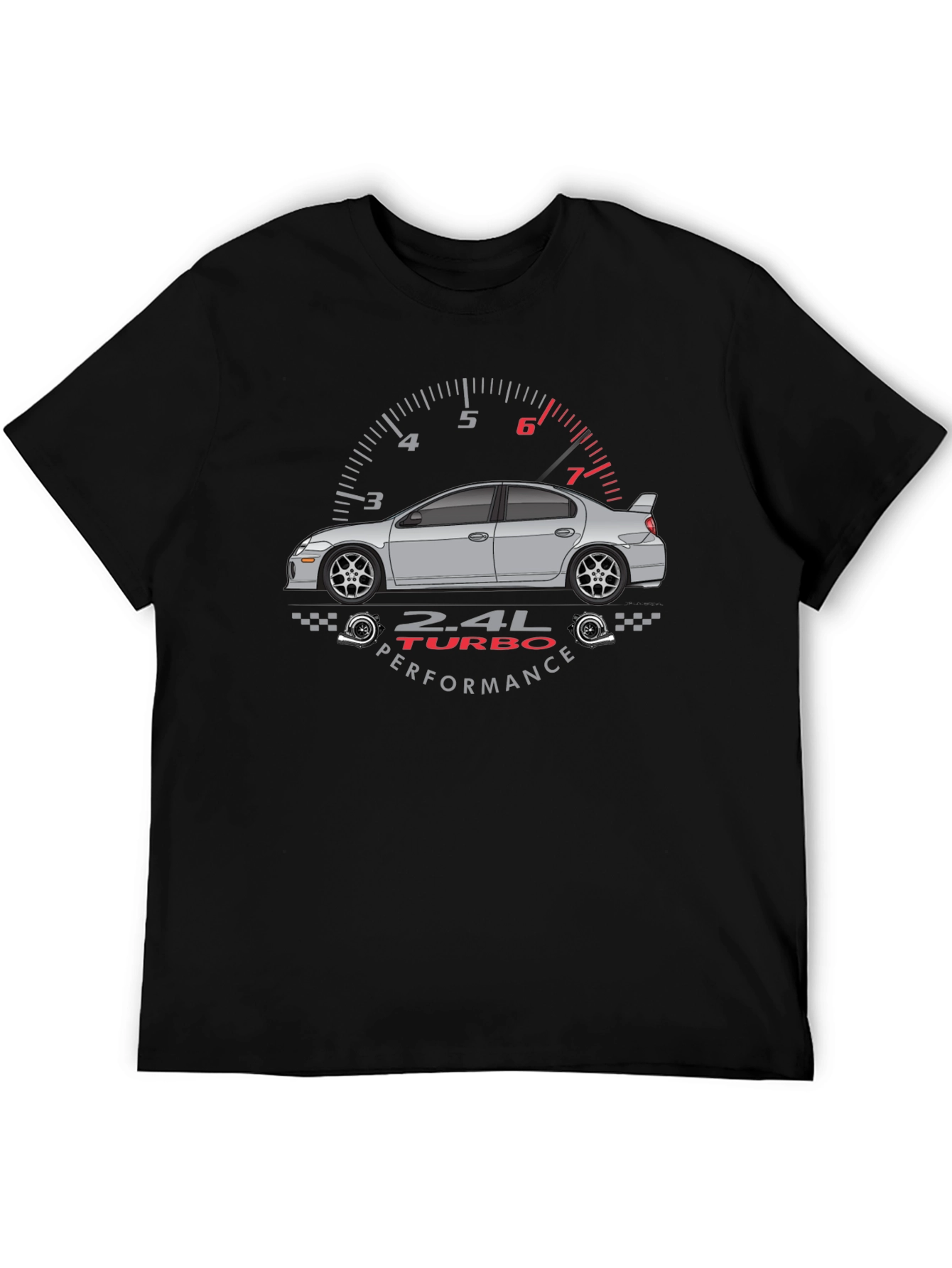 2.4L Turbo Performance Car T-Shirt