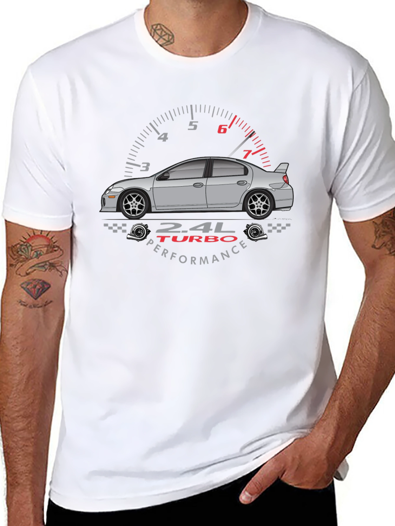 2.4L Turbo Performance Car T-Shirt