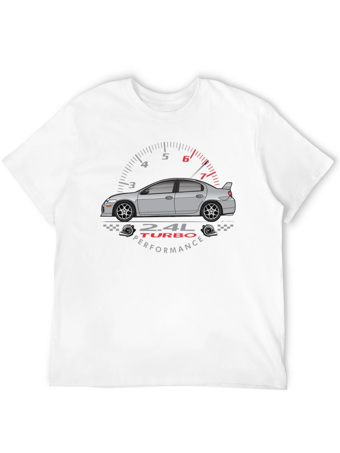 2.4L Turbo Performance Car T-Shirt