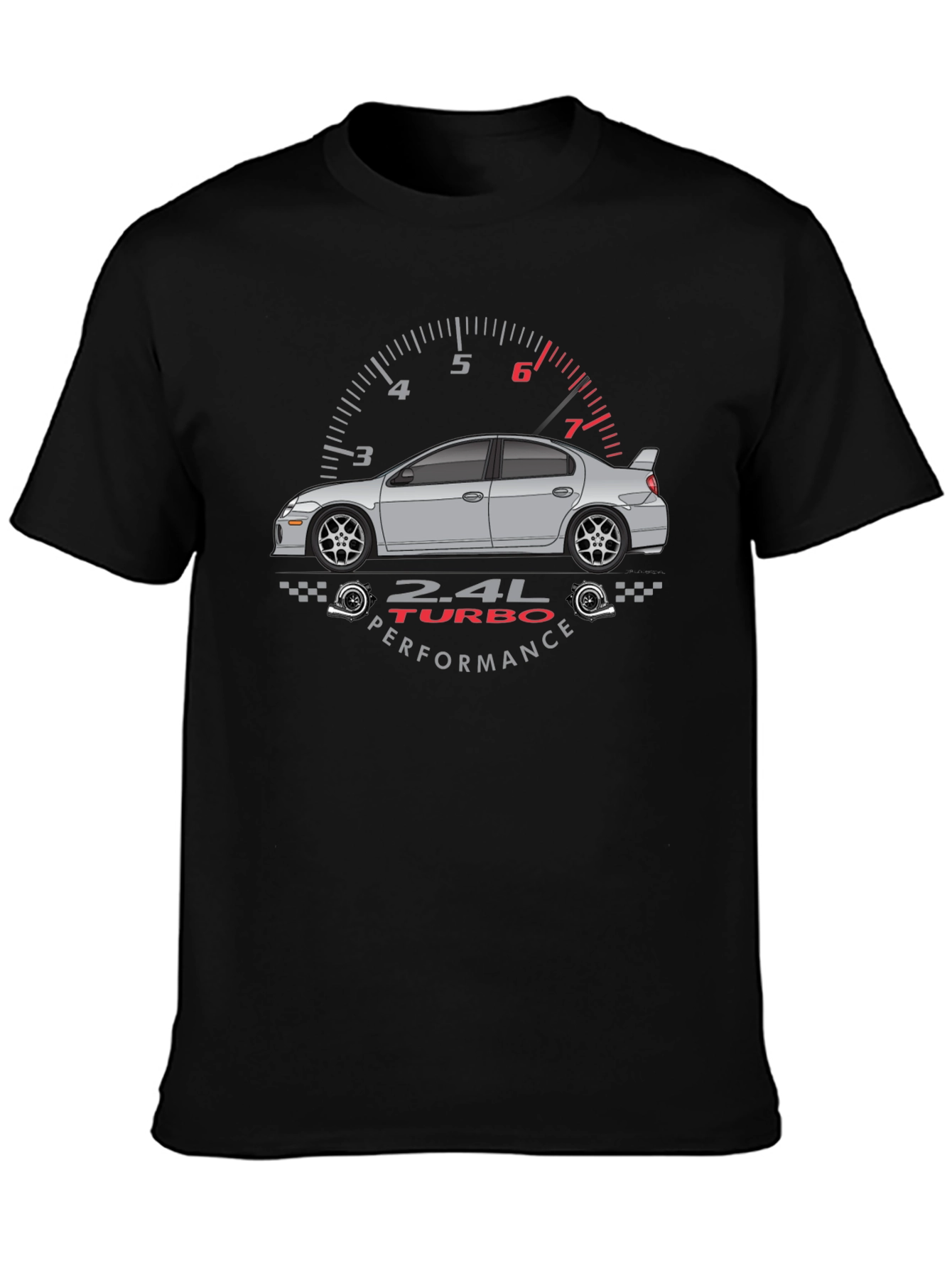 2.4L Turbo Performance Car T-Shirt