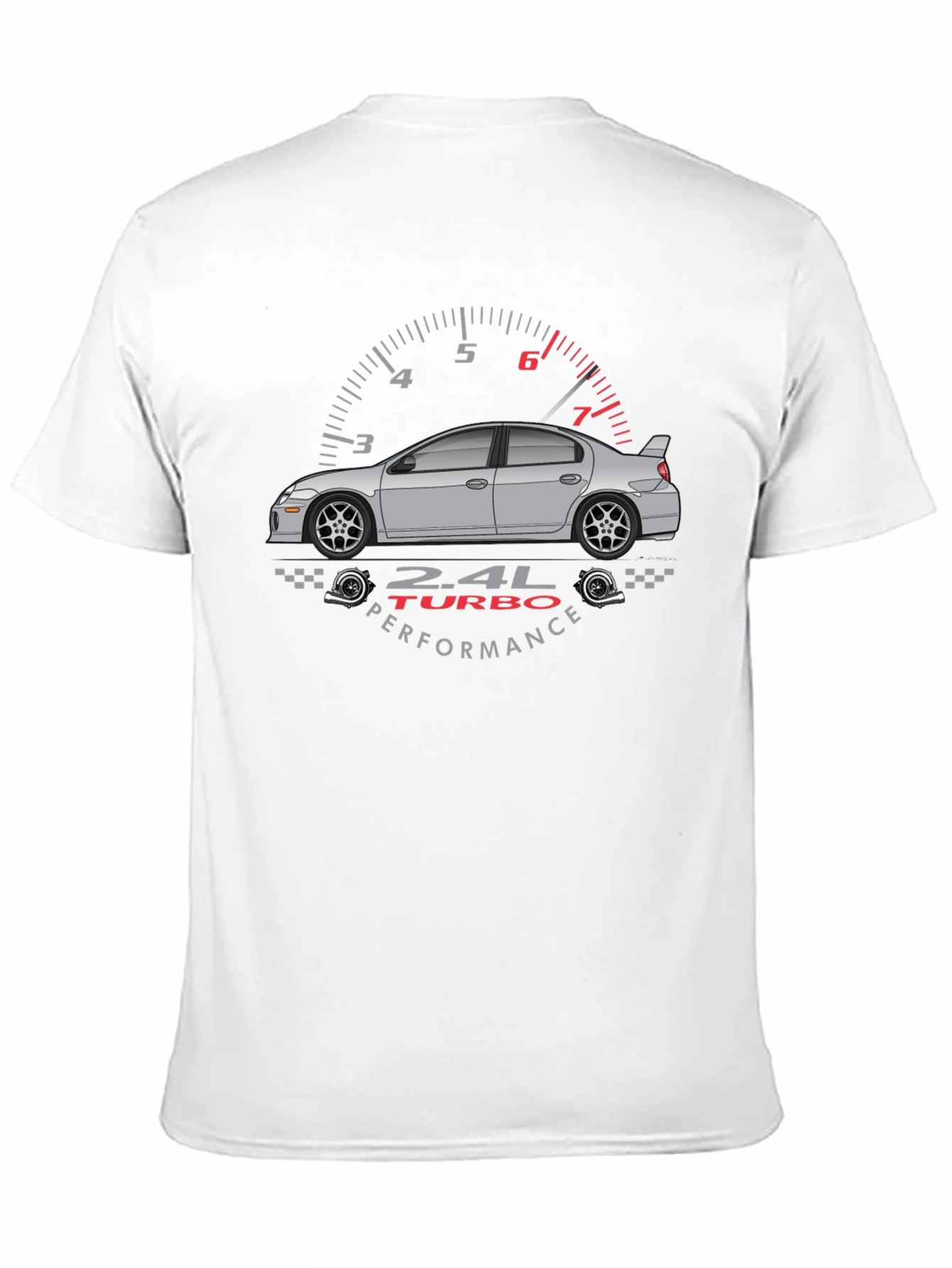 2.4L Turbo Performance Car T-Shirt