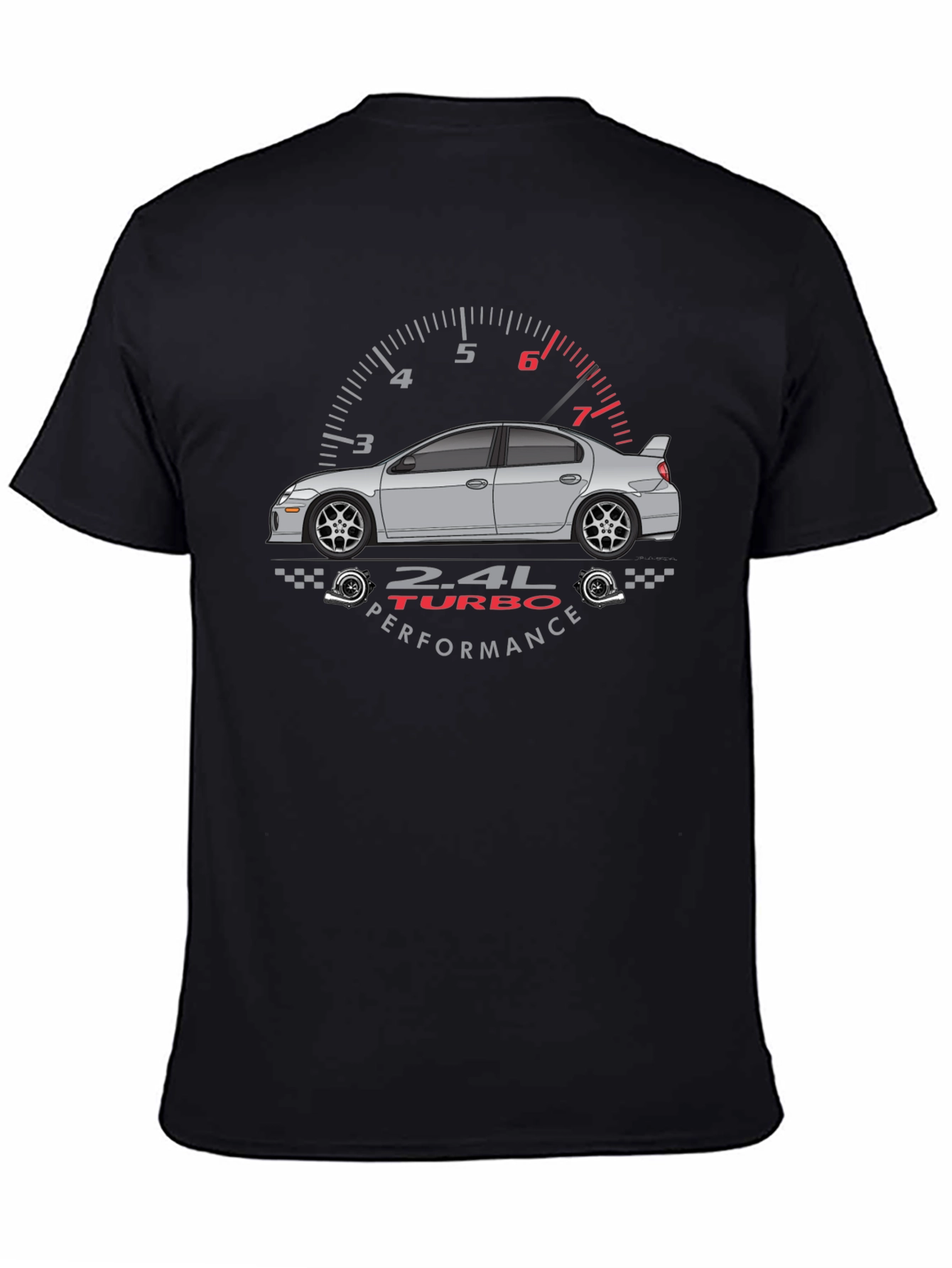 2.4L Turbo Performance Car T-Shirt