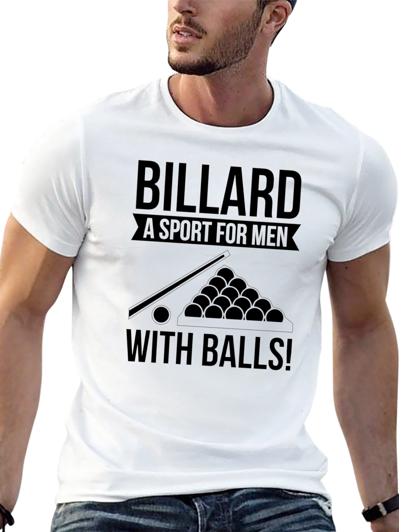 Billiard Sport For Men T-Shirt