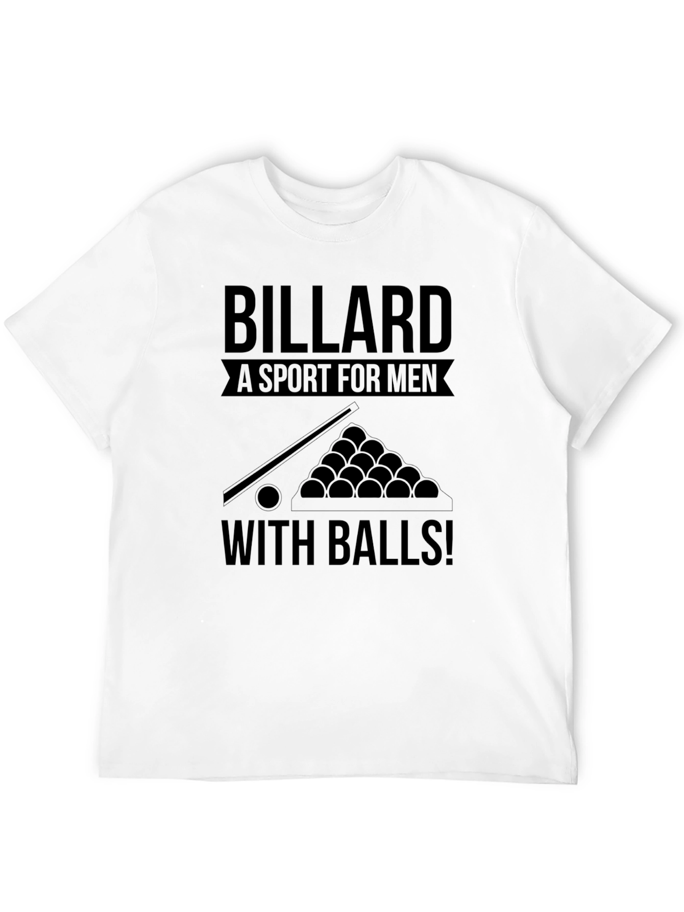 Billiard Sport For Men T-Shirt