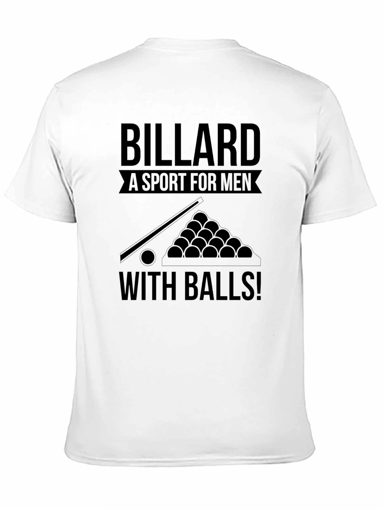 Billiard Sport For Men T-Shirt