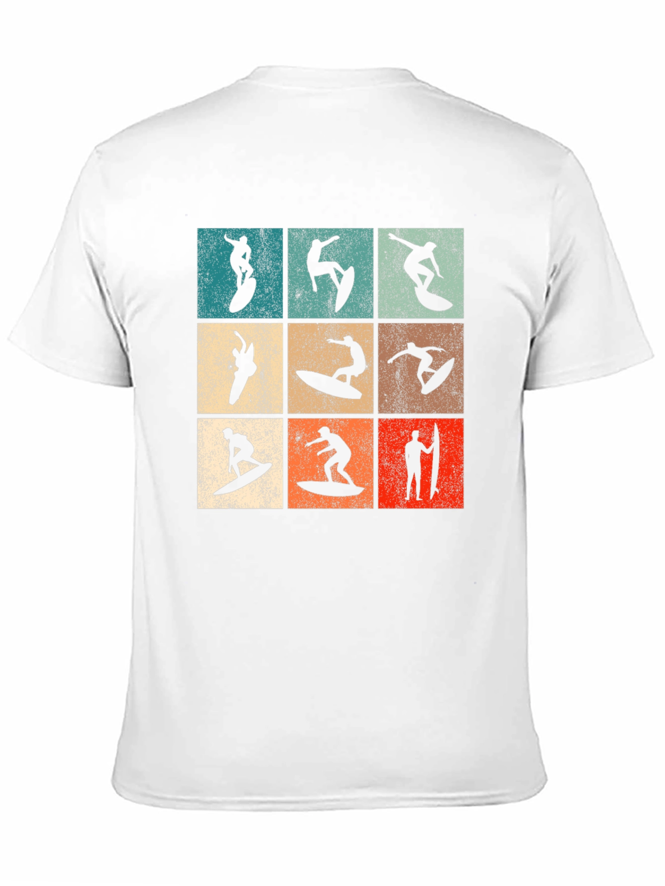 Retro Surfing Silhouette Tee