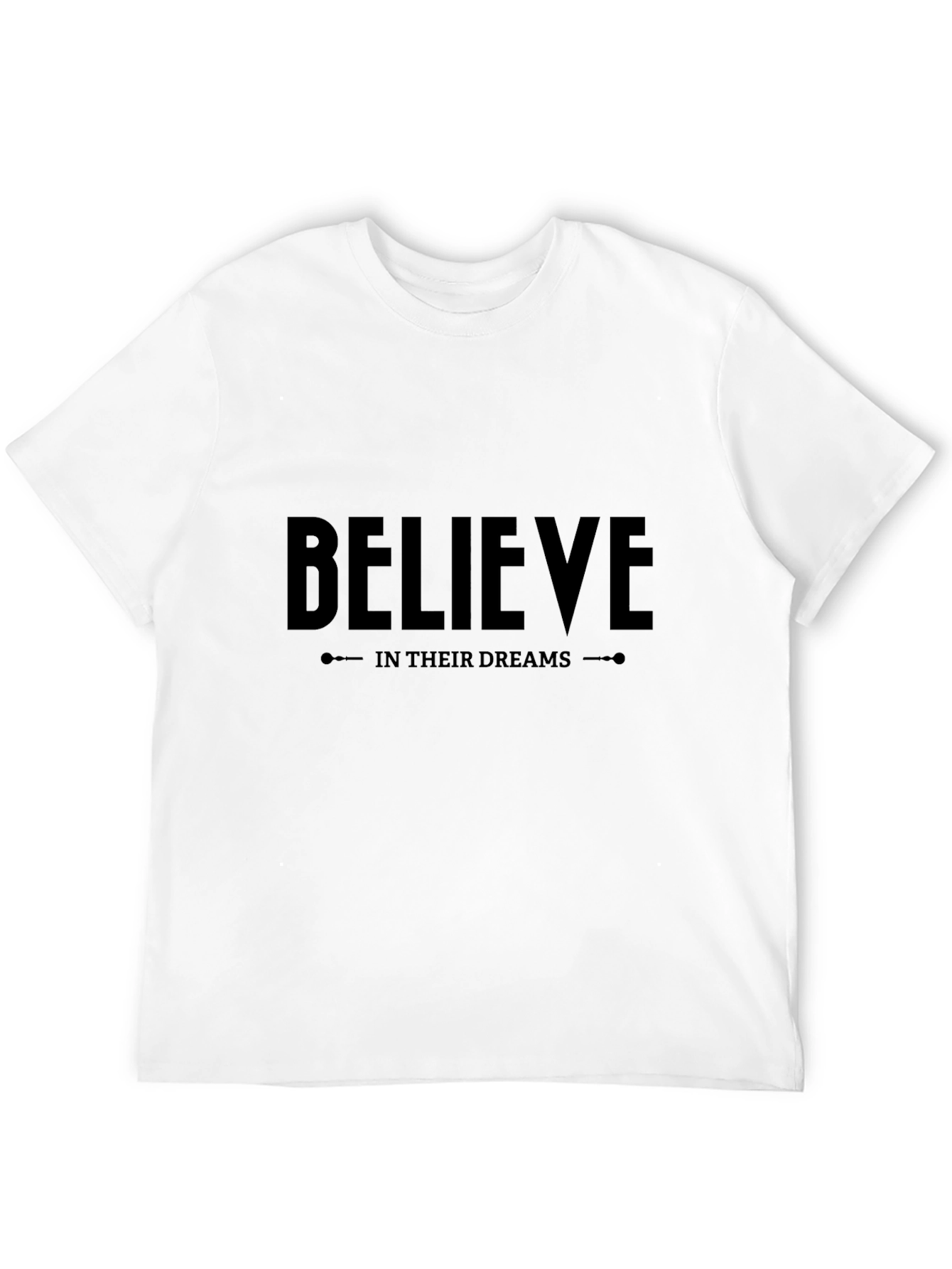 Believe in Their Dreams - Black Graphic Tee