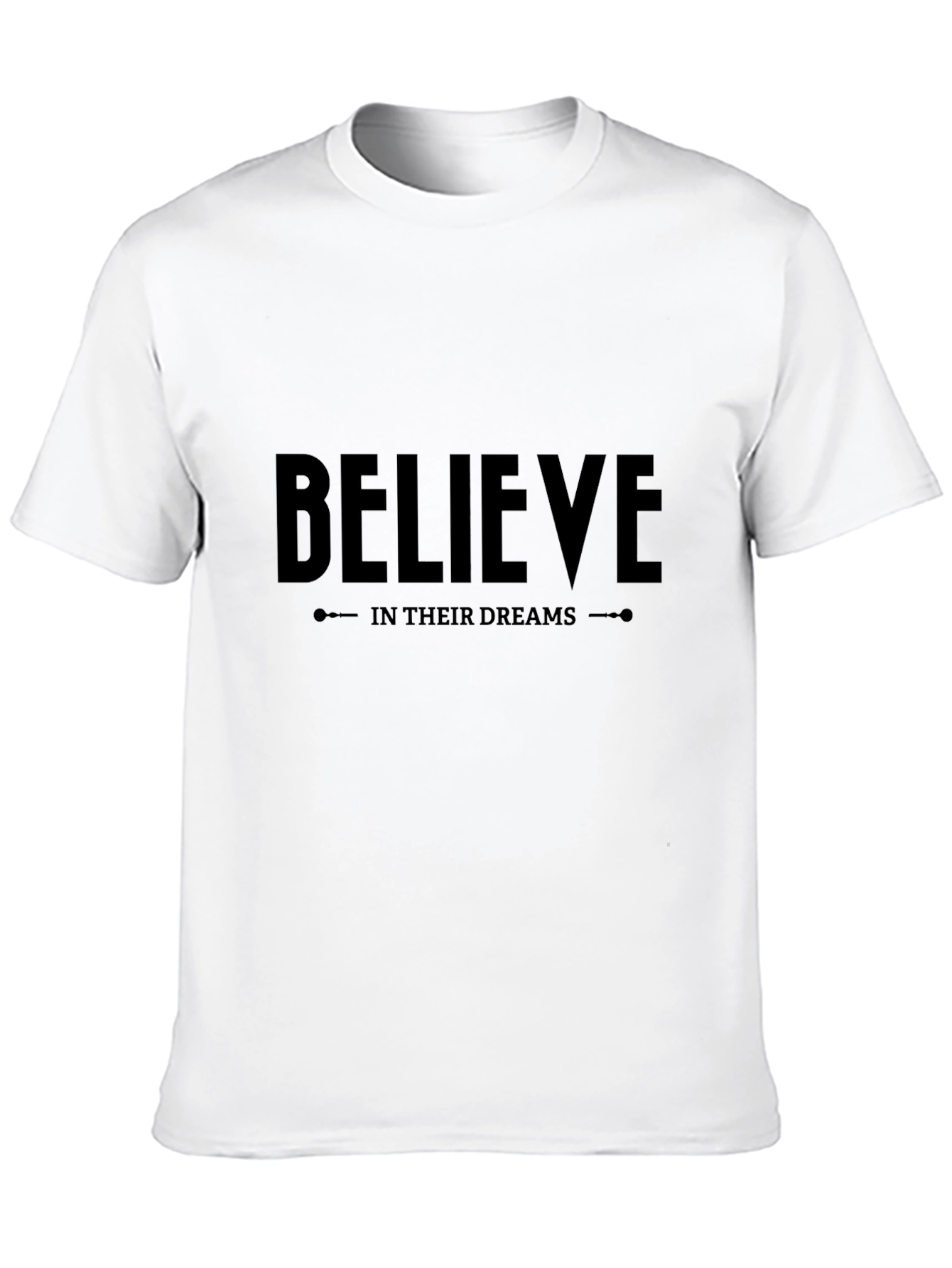 Believe in Their Dreams - Black Graphic Tee