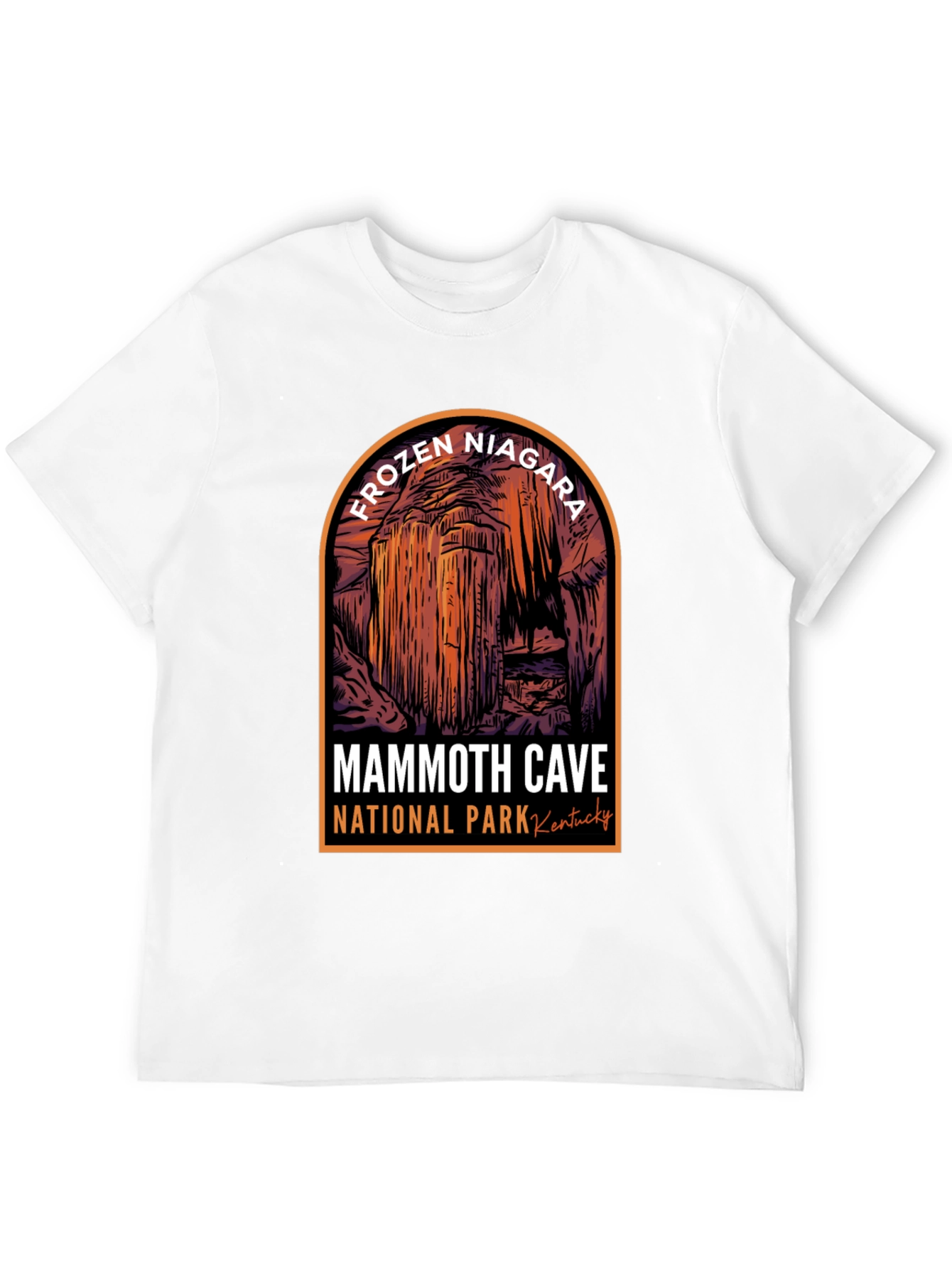 Mammoth Cave National Park Frozen Niagara T-Shirt