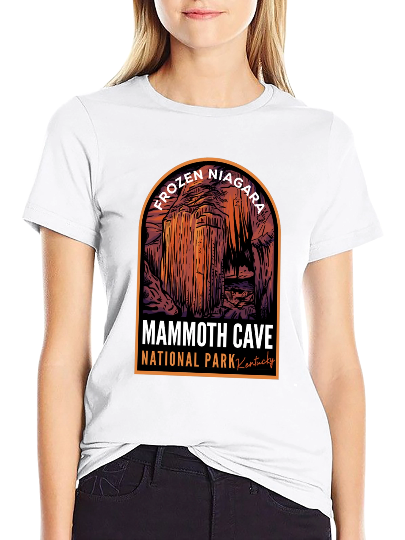 Mammoth Cave National Park Frozen Niagara T-Shirt