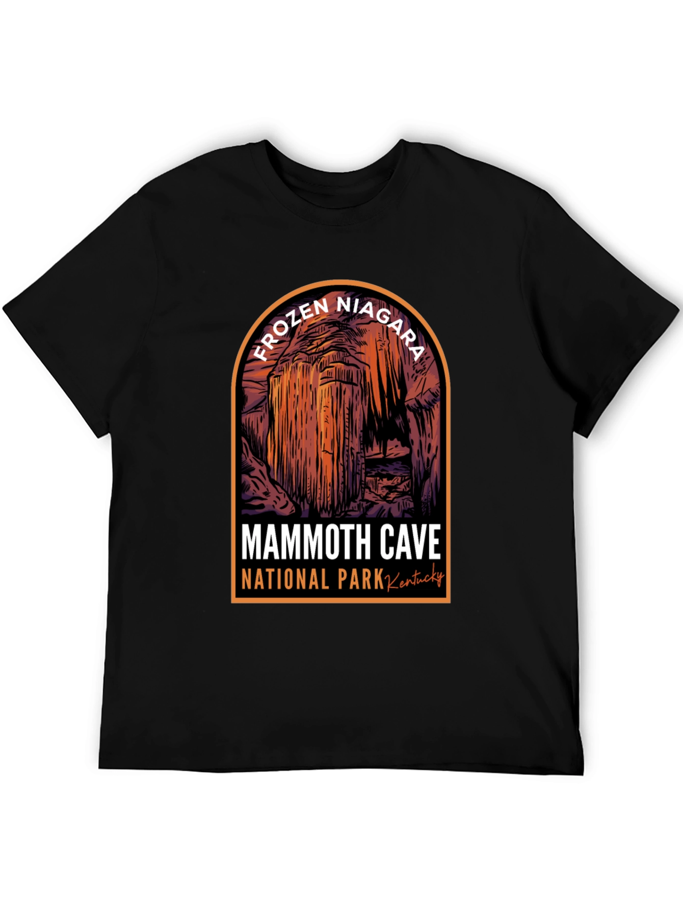 Mammoth Cave National Park Frozen Niagara T-Shirt