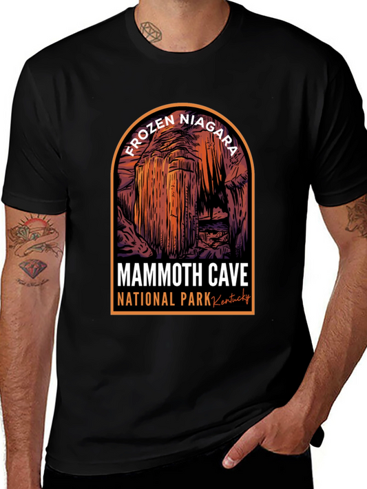 Mammoth Cave National Park Frozen Niagara T-Shirt