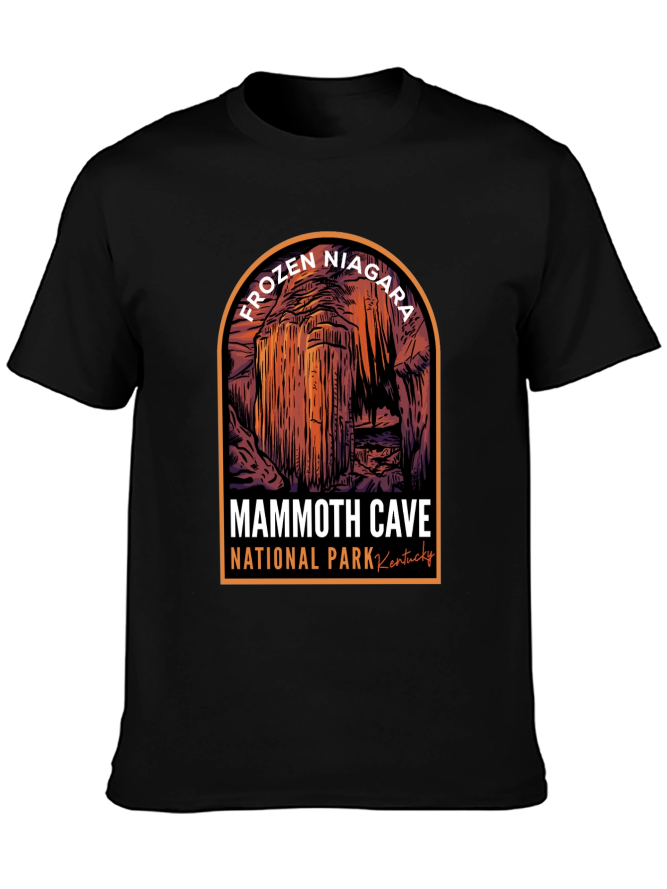 Mammoth Cave National Park Frozen Niagara T-Shirt
