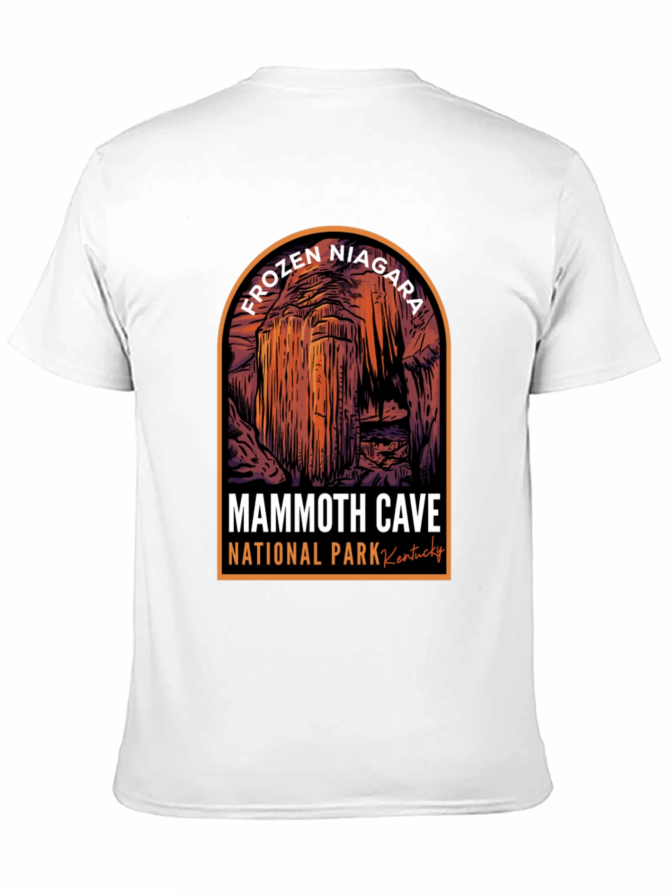Mammoth Cave National Park Frozen Niagara T-Shirt