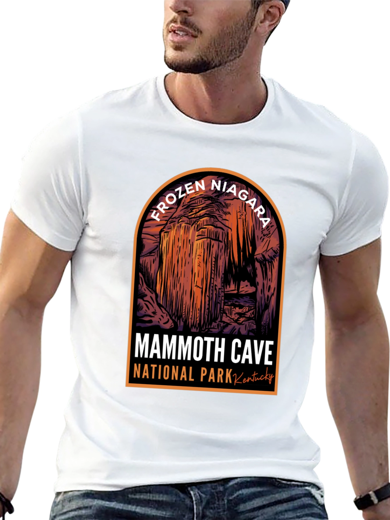 Mammoth Cave National Park Frozen Niagara T-Shirt