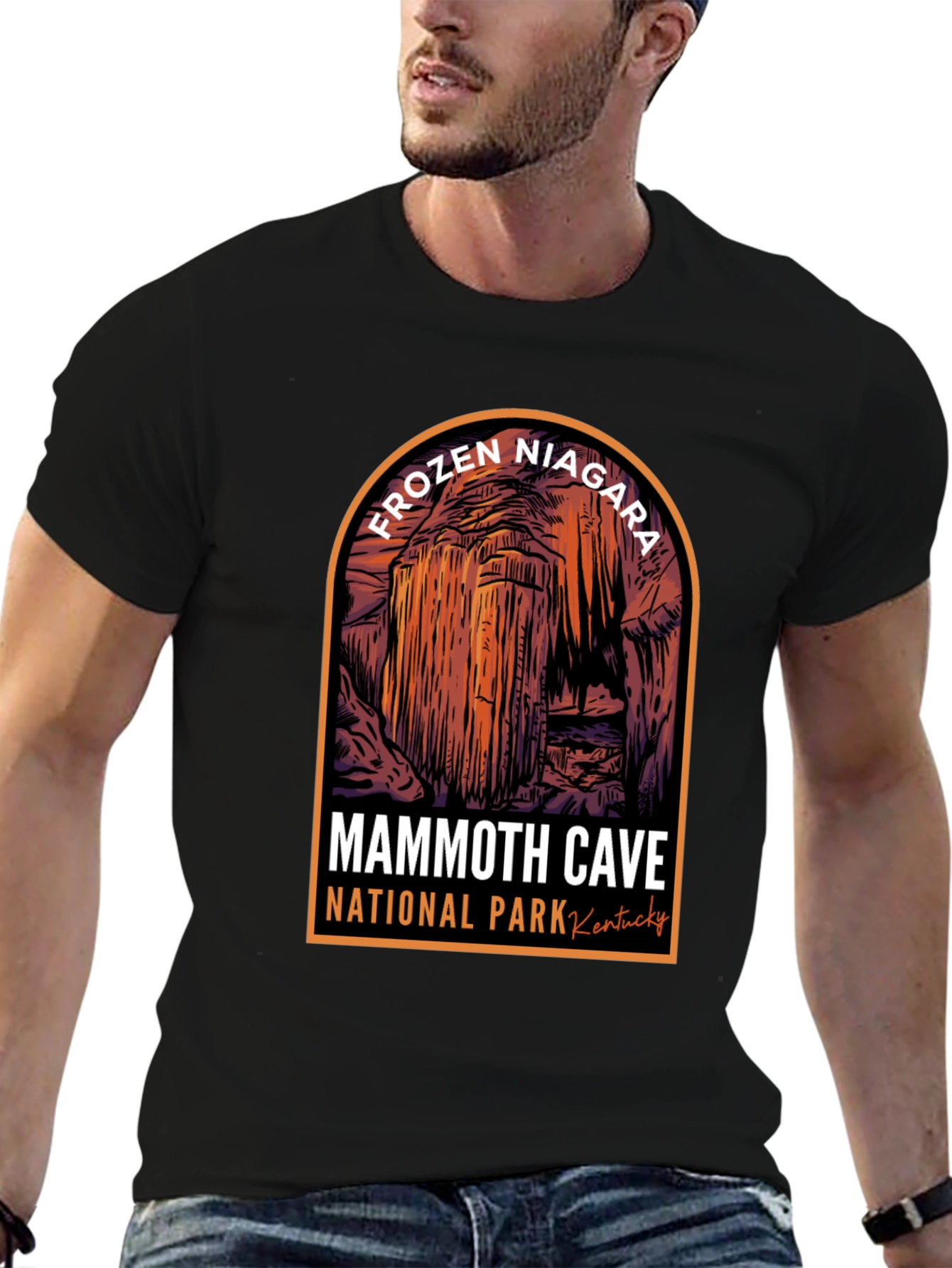 Mammoth Cave National Park Frozen Niagara T-Shirt
