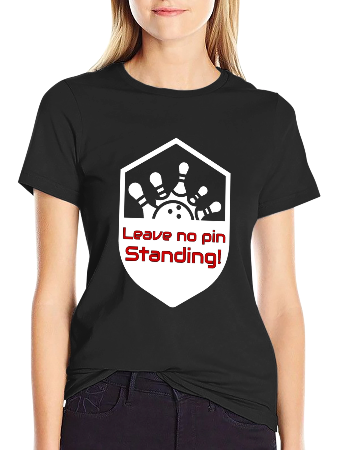 Bowling Shirt: Leave No Pin Standing!