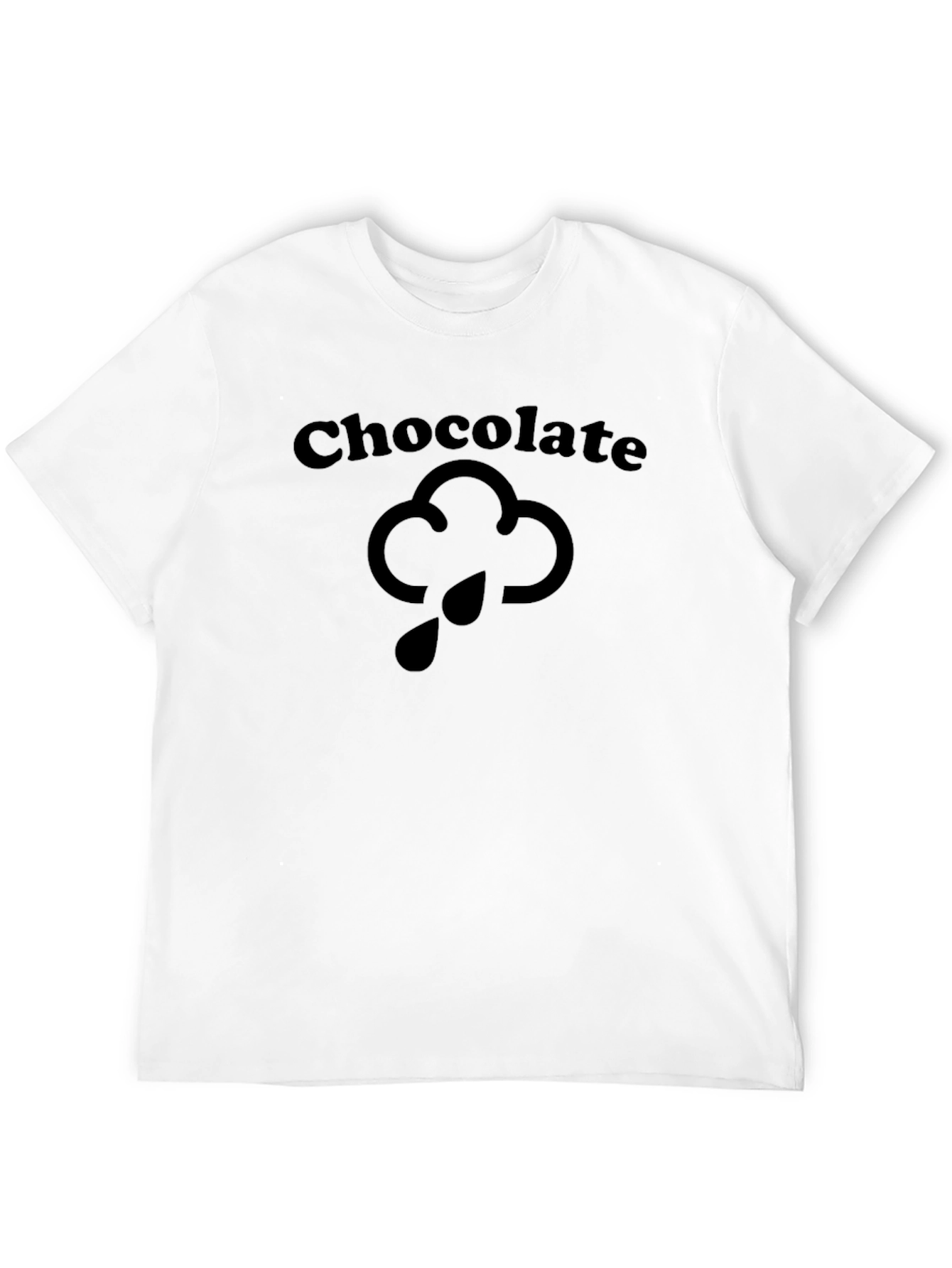 Chocolate Rain T-Shirt - Soft & Stylish Black Tee