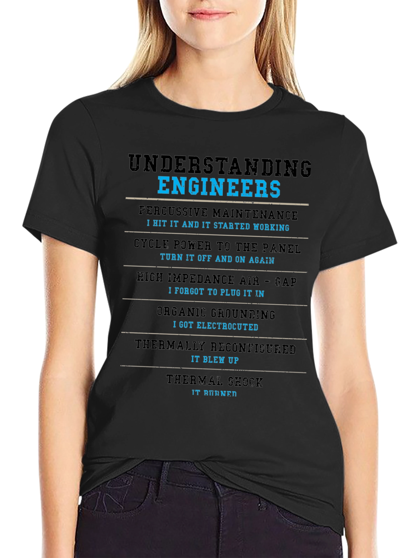 Funny Engineer T-Shirt - Understanding Engineers