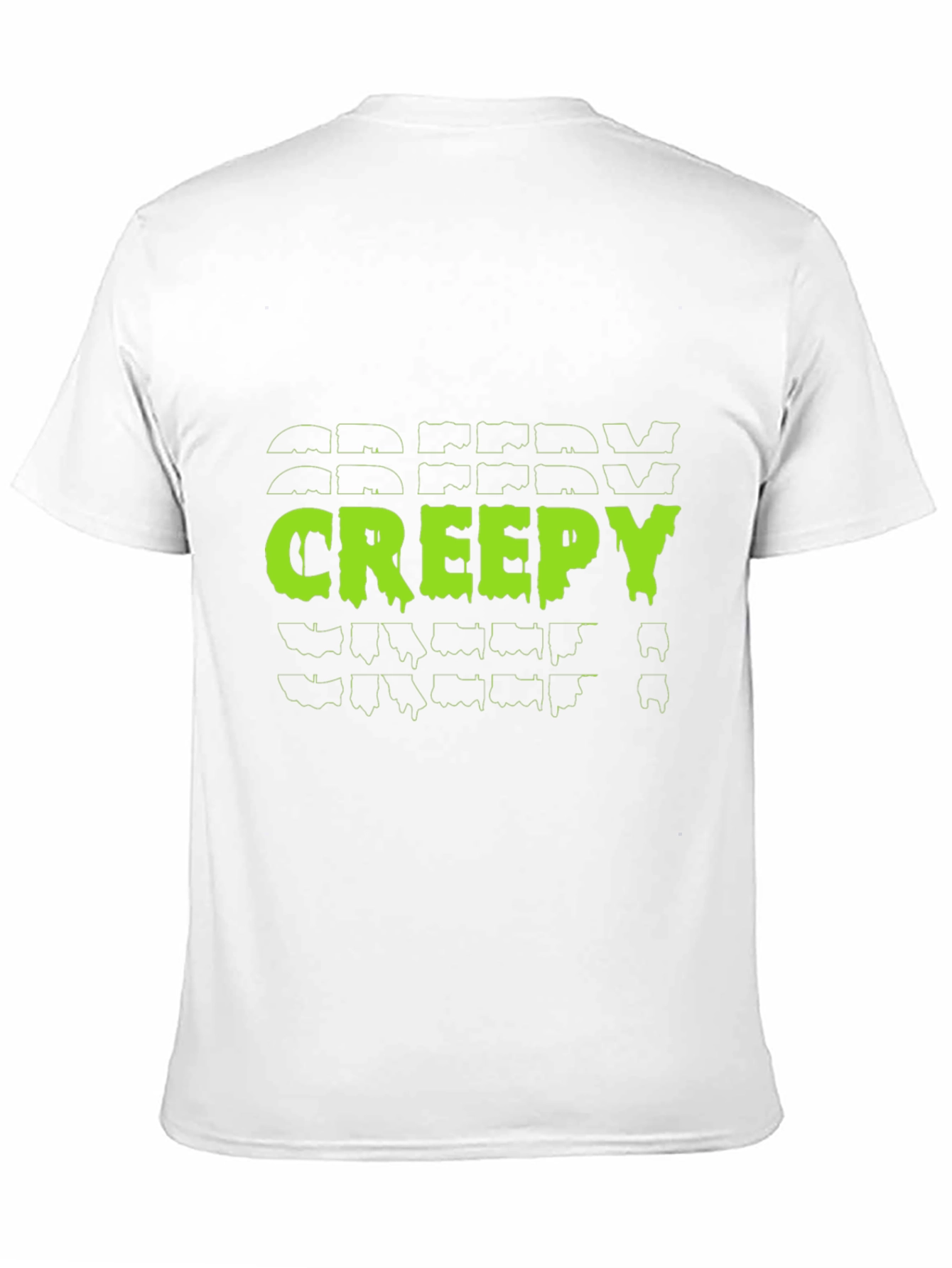Creepy Graphic Tee - Black Halloween T-Shirt