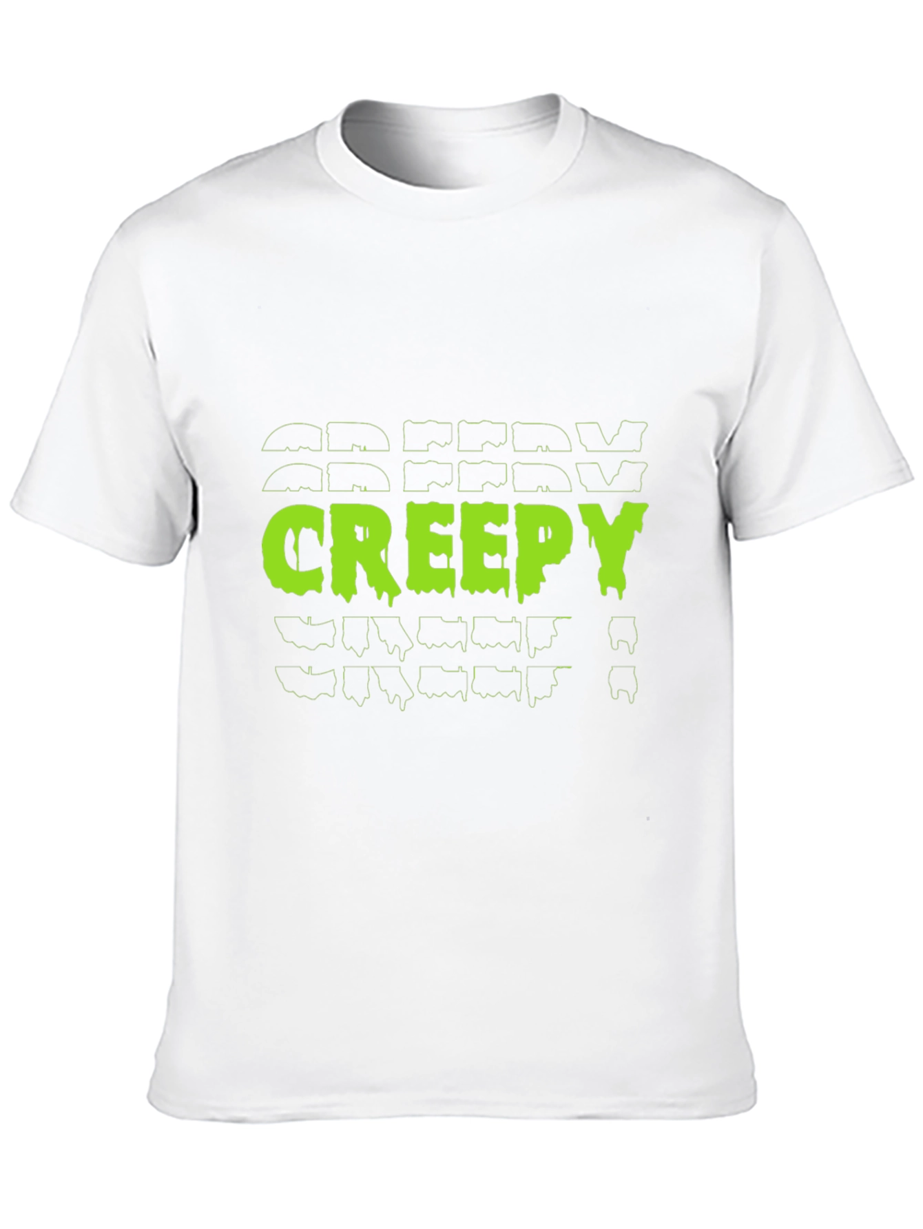Creepy Graphic Tee - Black Halloween T-Shirt