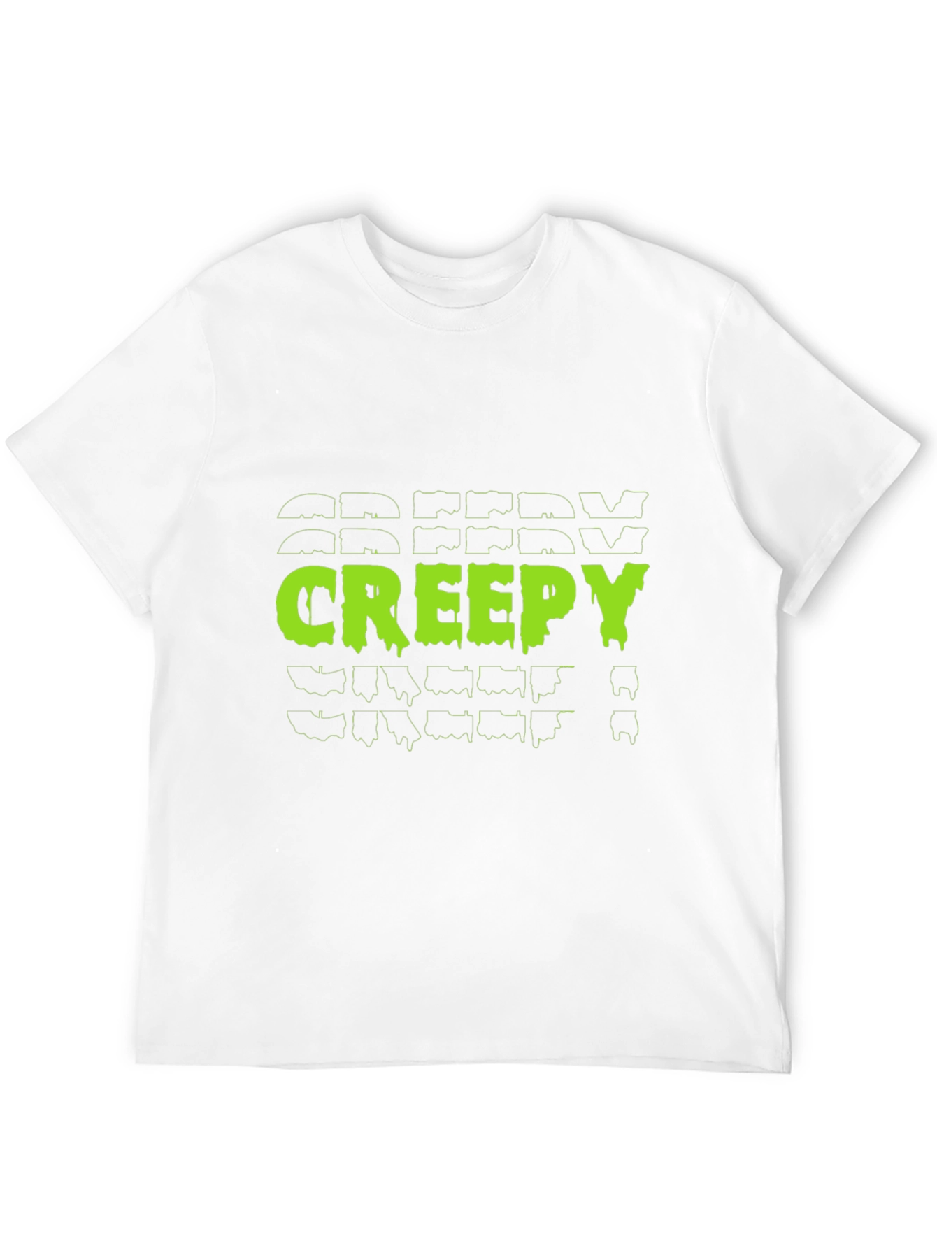 Creepy Graphic Tee - Black Halloween T-Shirt