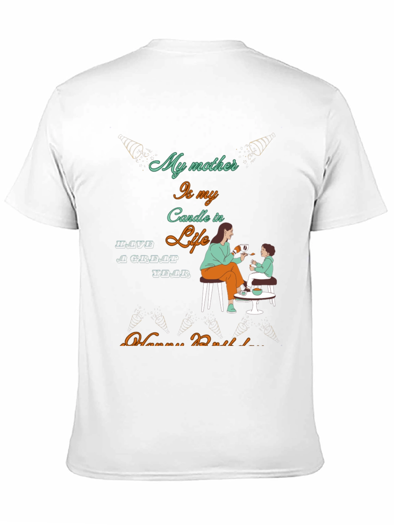 Mothers Love Birthday T-Shirt