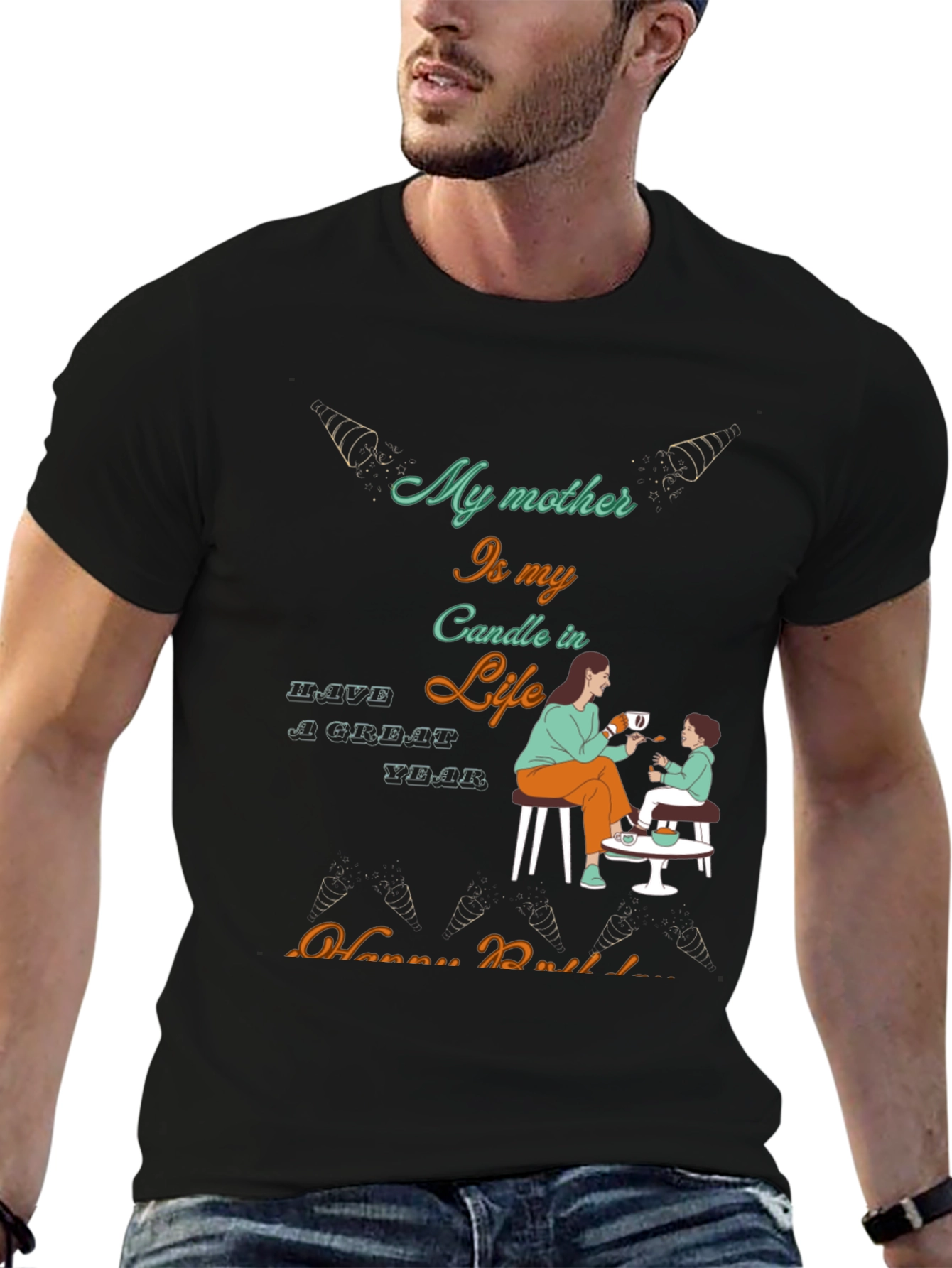 Mothers Love Birthday T-Shirt