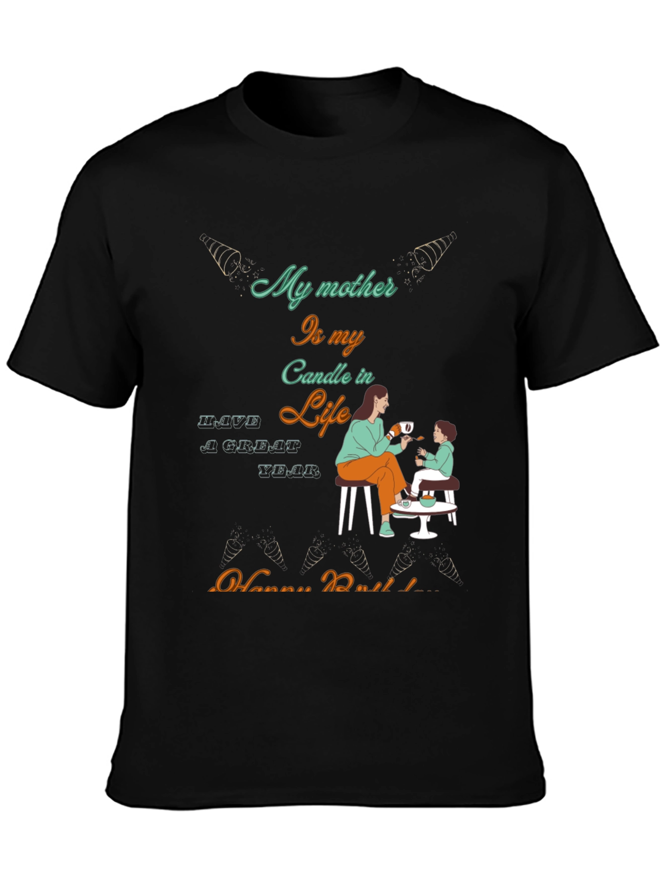 Mothers Love Birthday T-Shirt