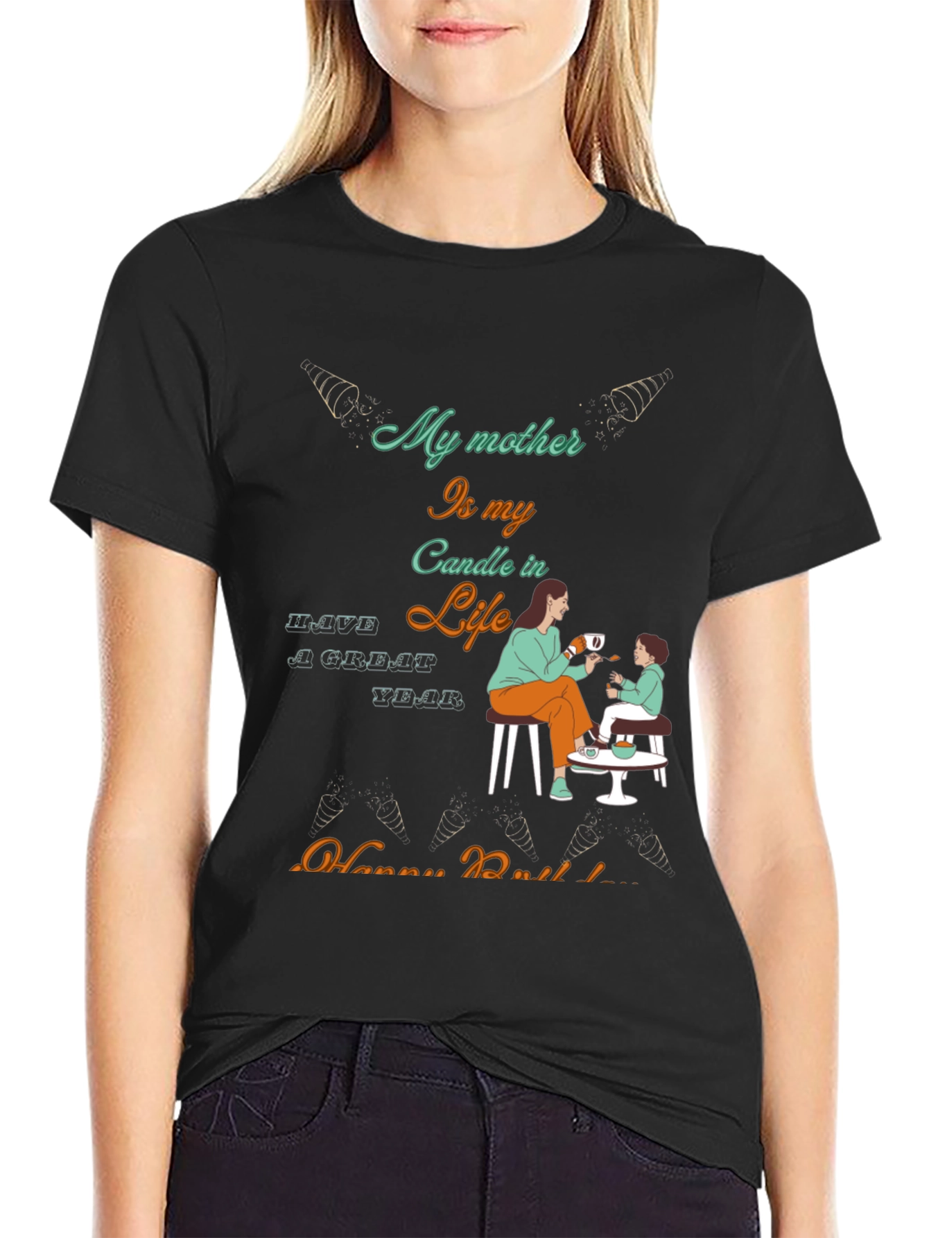 Mothers Love Birthday T-Shirt
