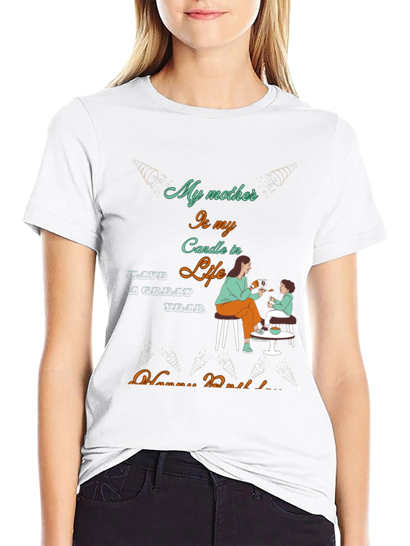 Mothers Love Birthday T-Shirt