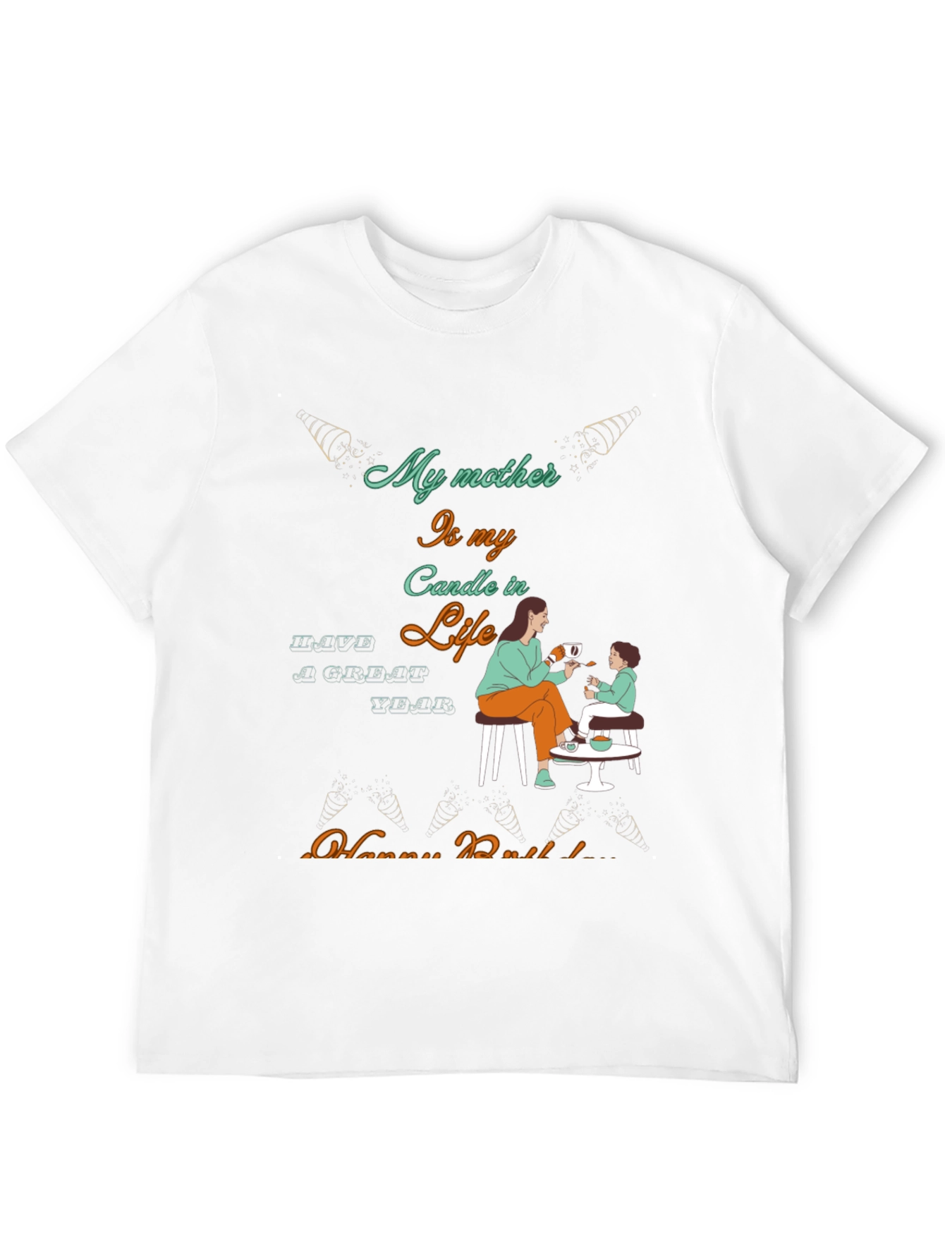 Mothers Love Birthday T-Shirt
