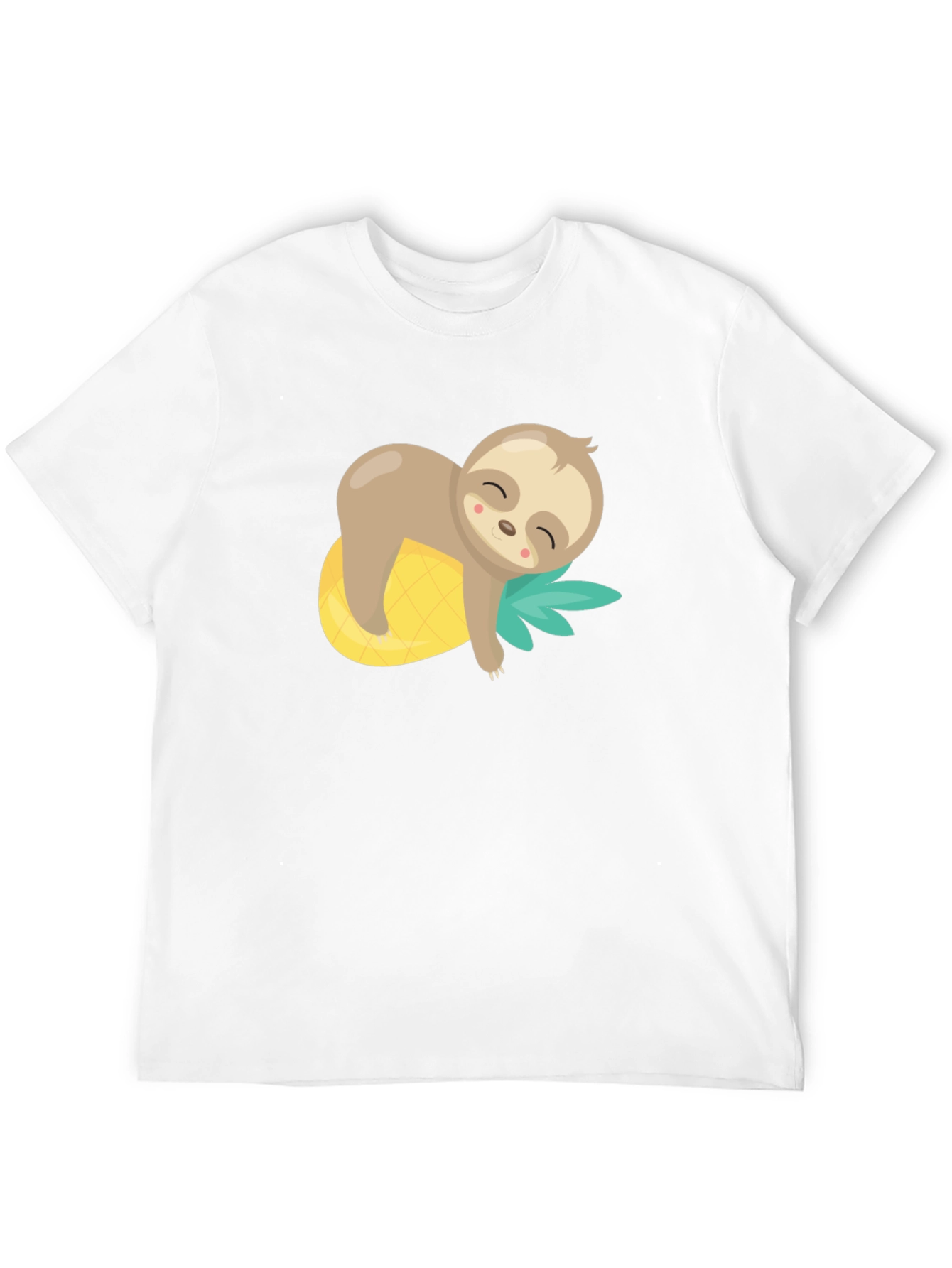 Cute Sloth Pineapple T-Shirt