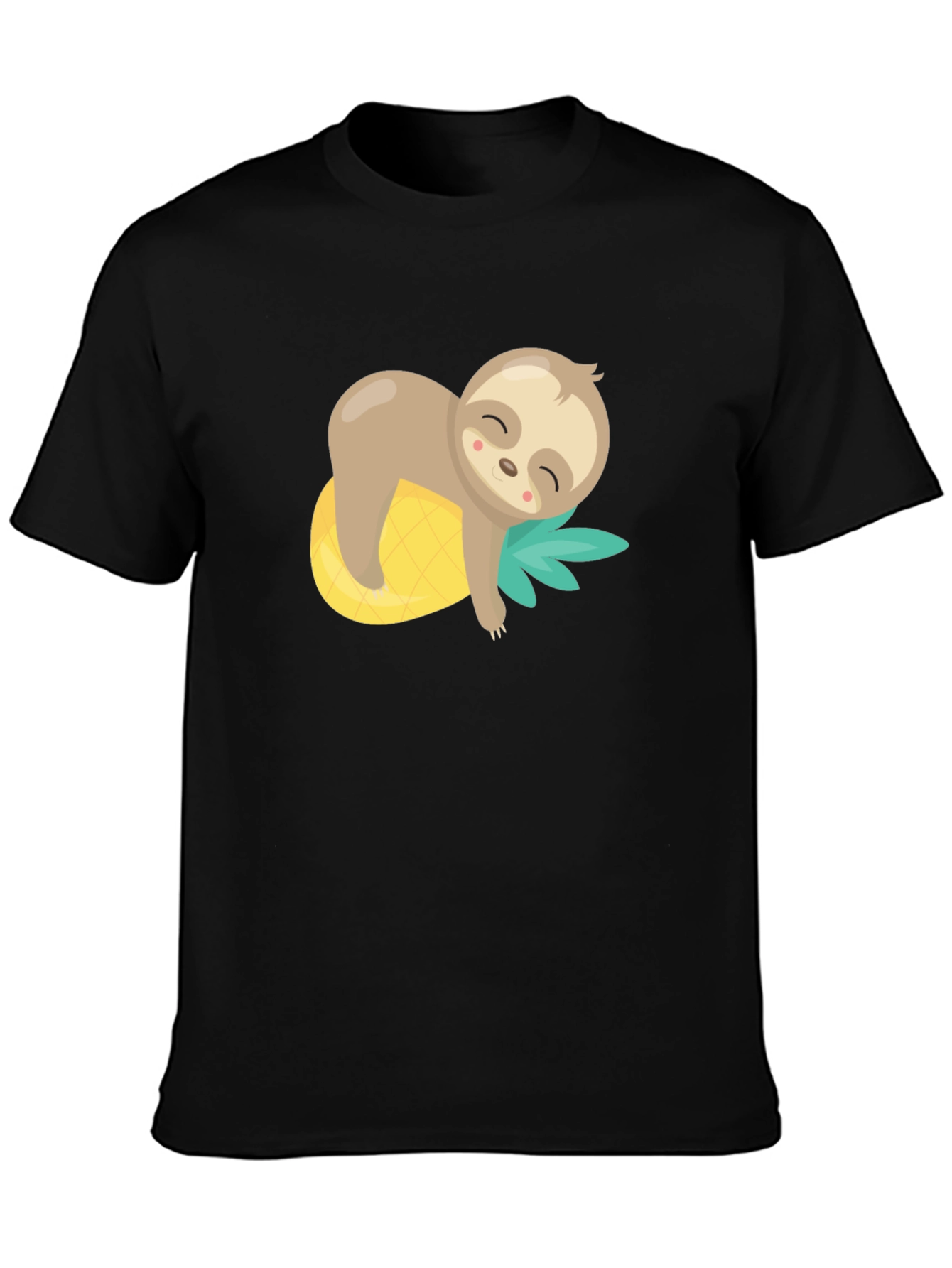 Cute Sloth Pineapple T-Shirt