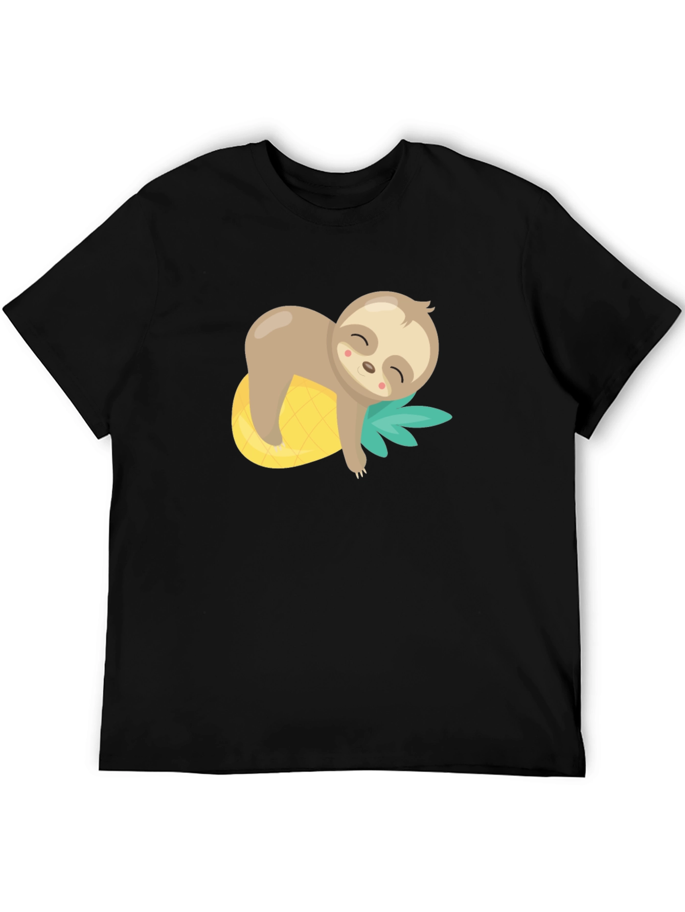 Cute Sloth Pineapple T-Shirt