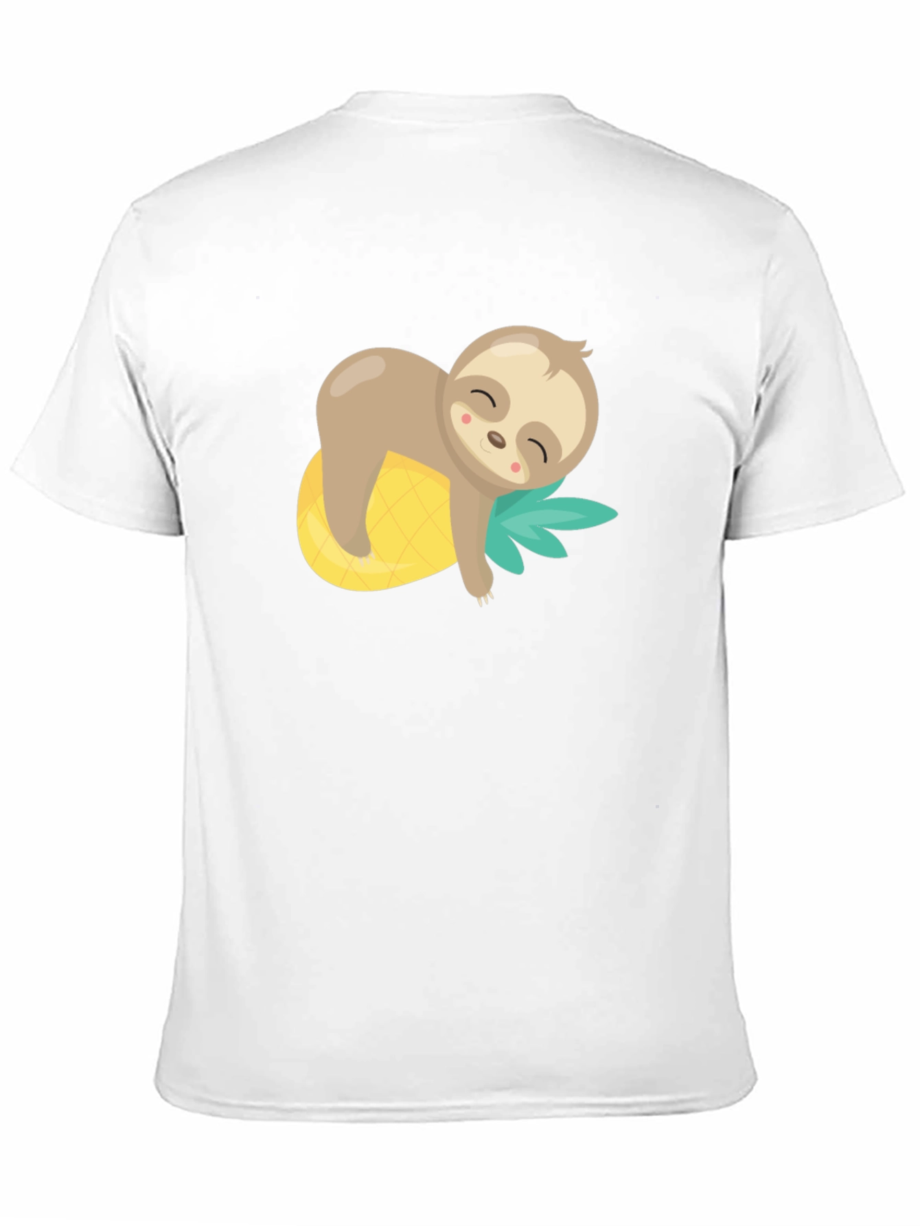 Cute Sloth Pineapple T-Shirt