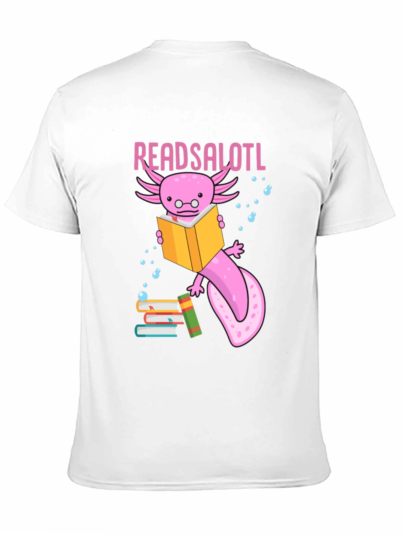 ReadsALOTL Axolotl Reading T-Shirt
